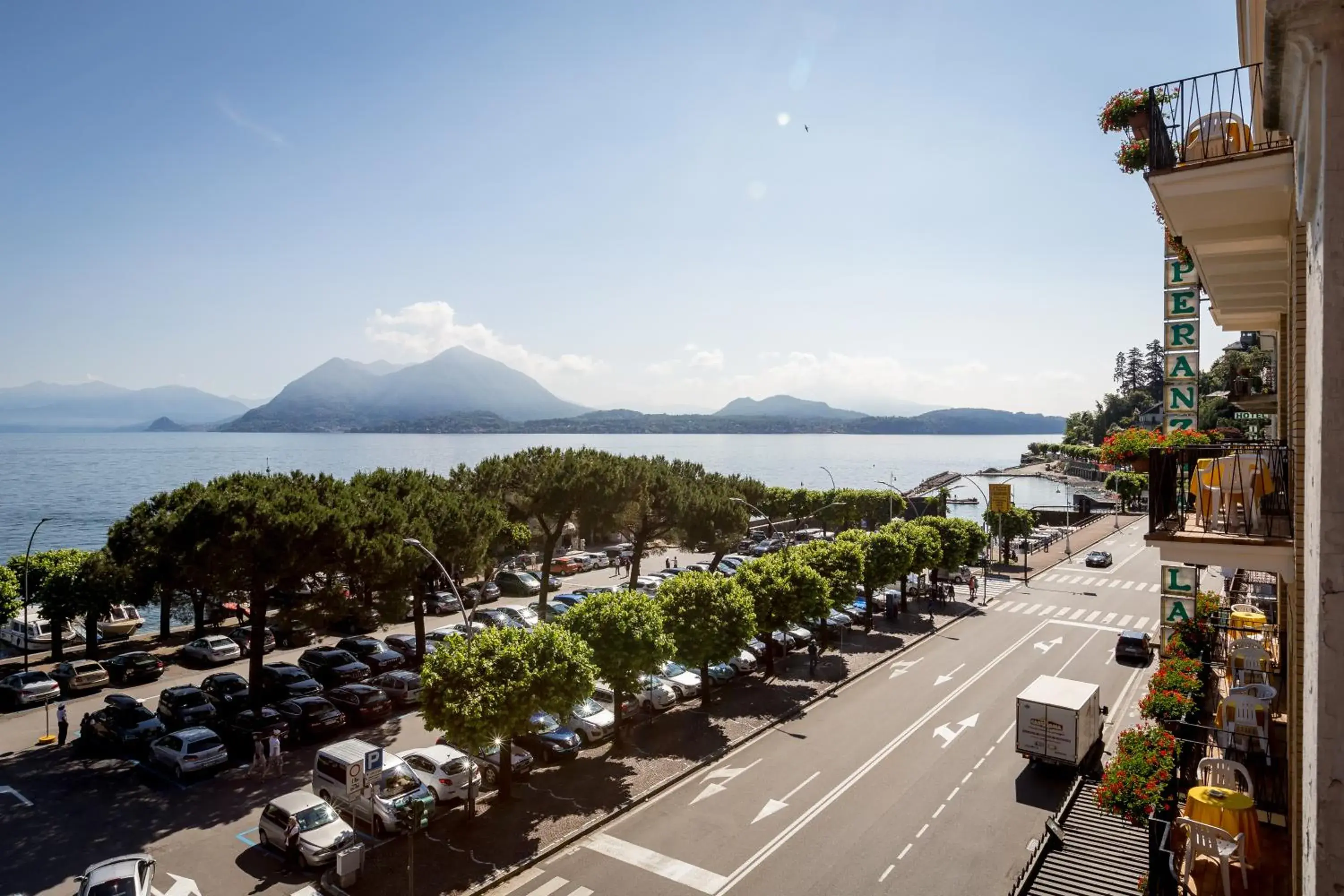 Lake view in Hotel Milan Speranza Au Lac