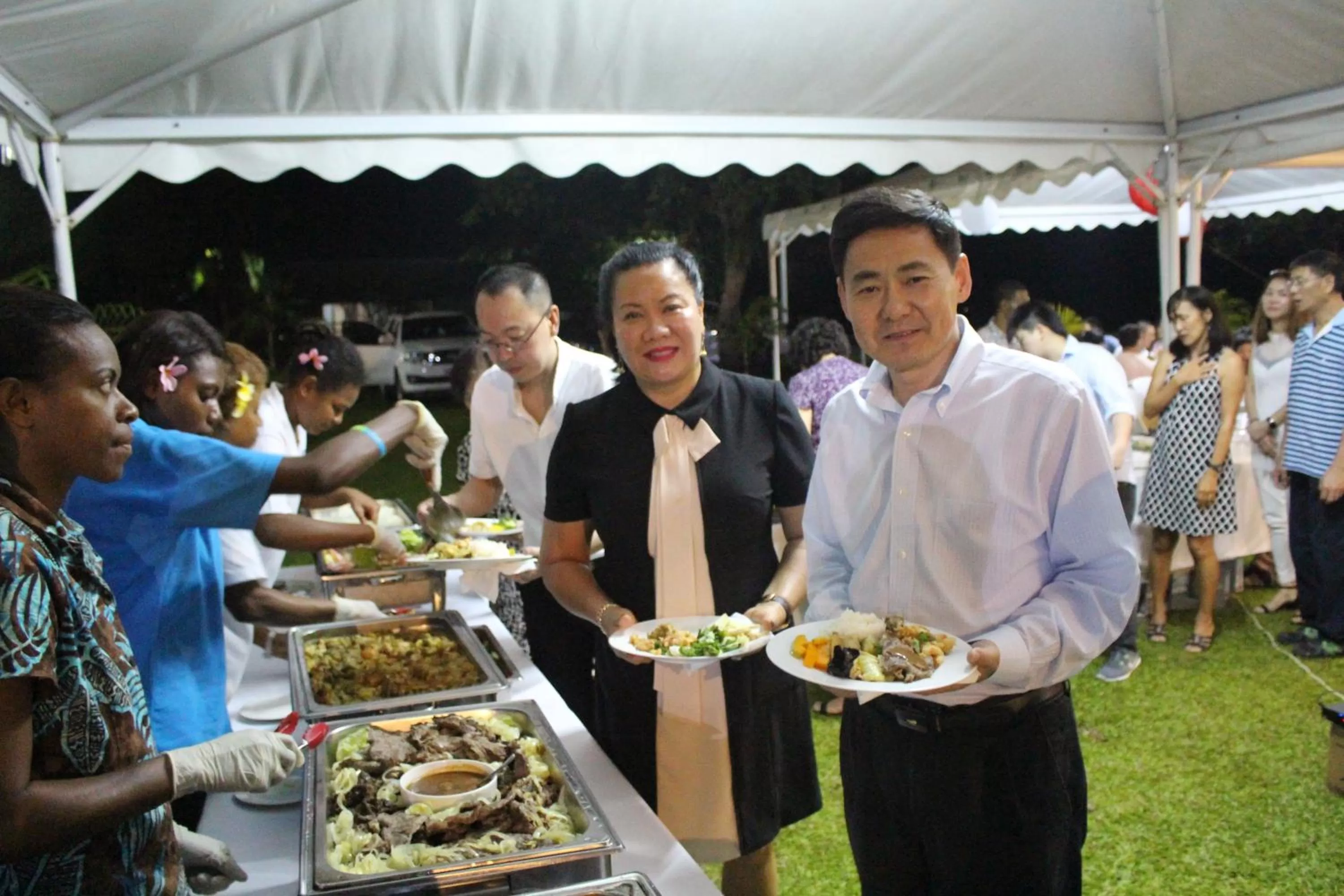 Dinner in Rapopo Plantation Resort