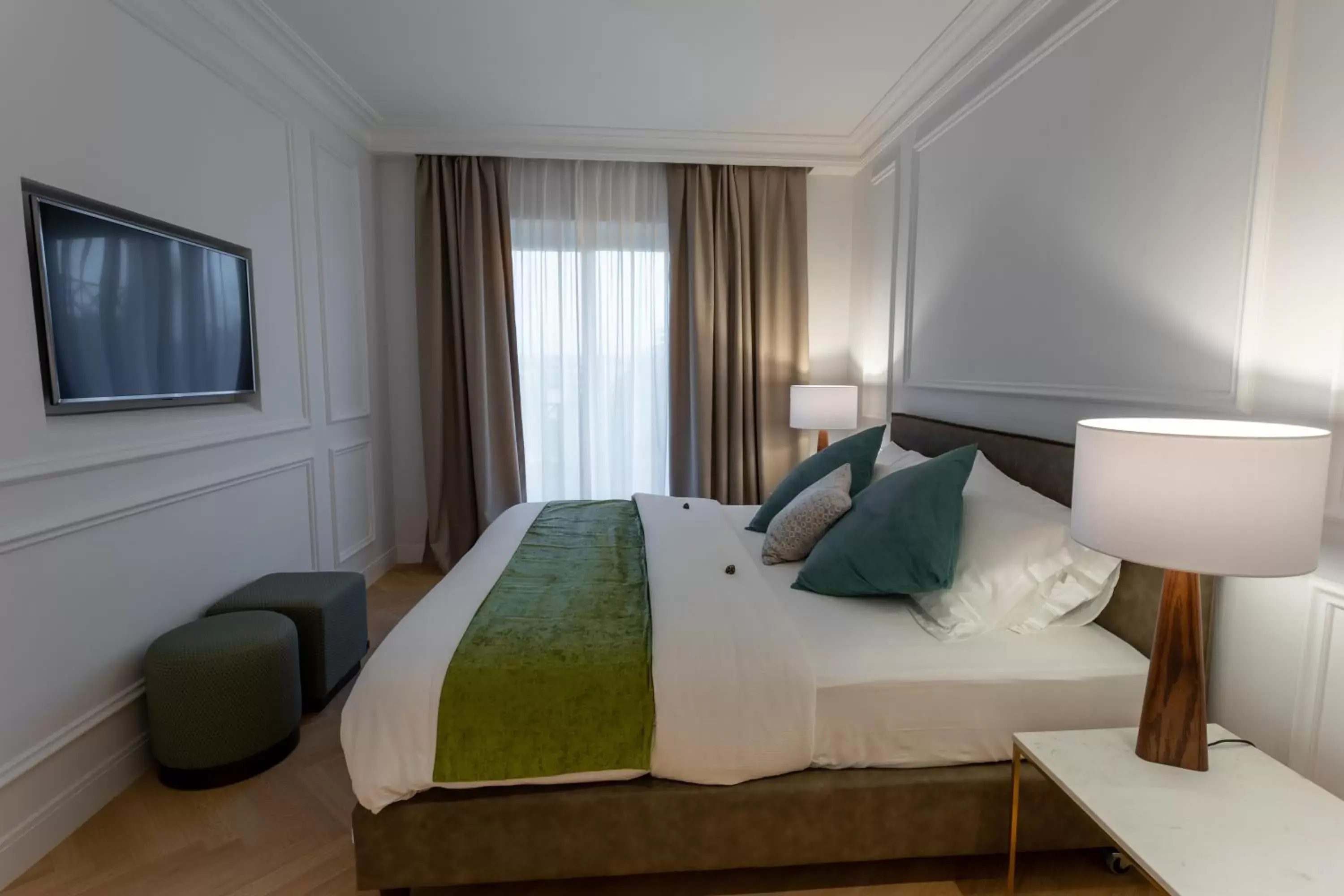 Bed in Porto Romano - The Marina Resort