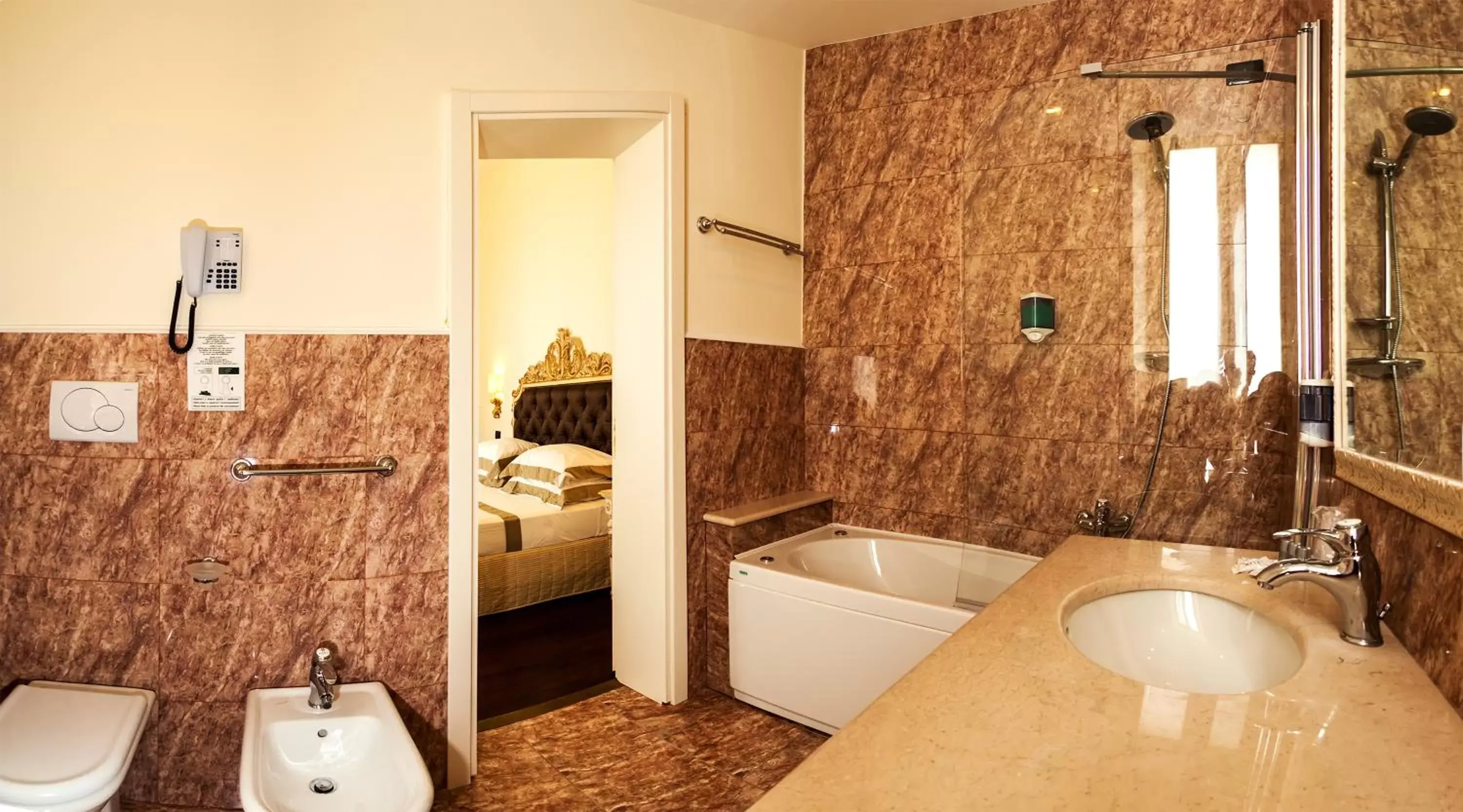 Bathroom in Grand Hotel Di Lecce