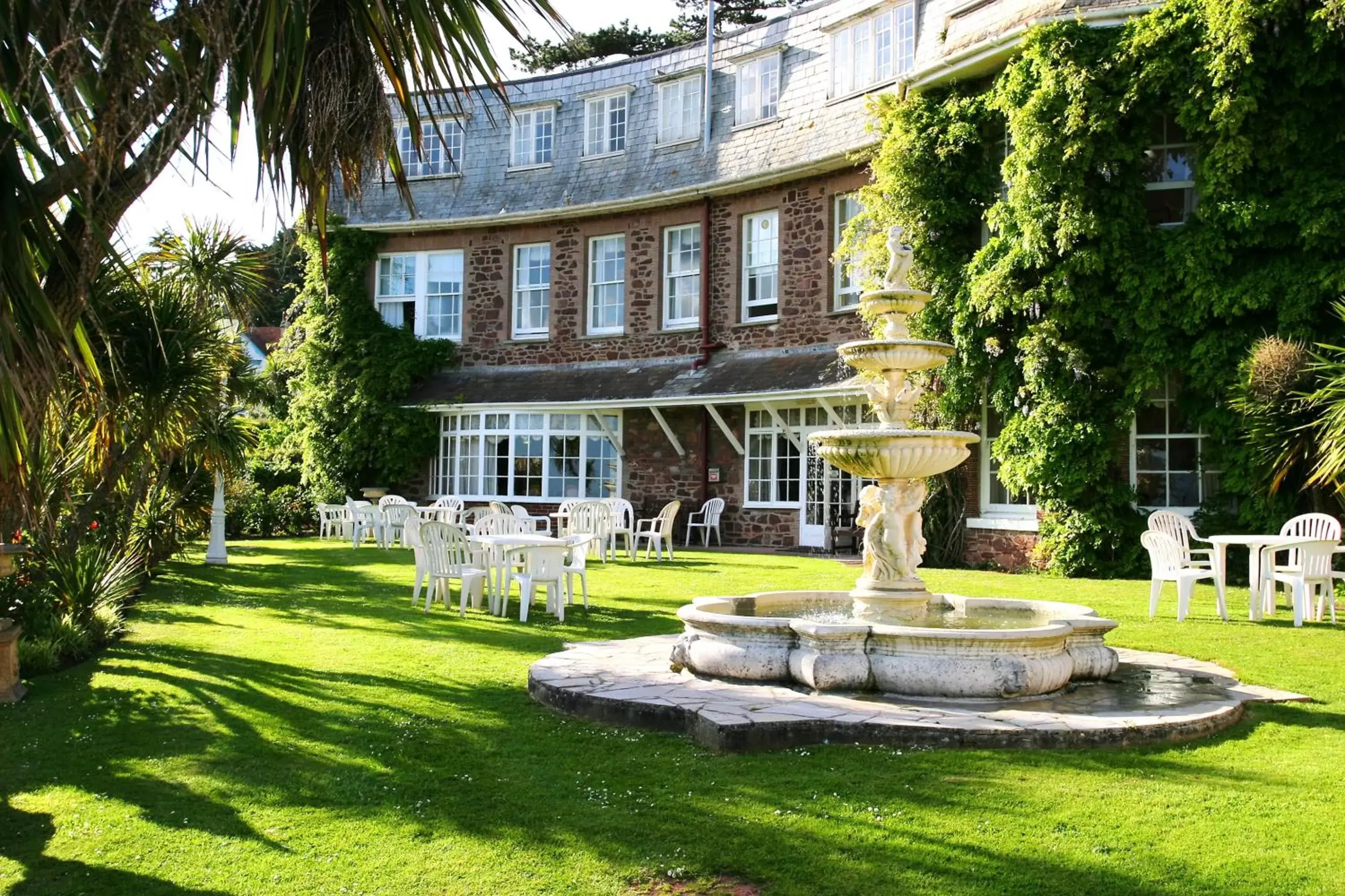 Property building, Garden in Livermead House Hotel