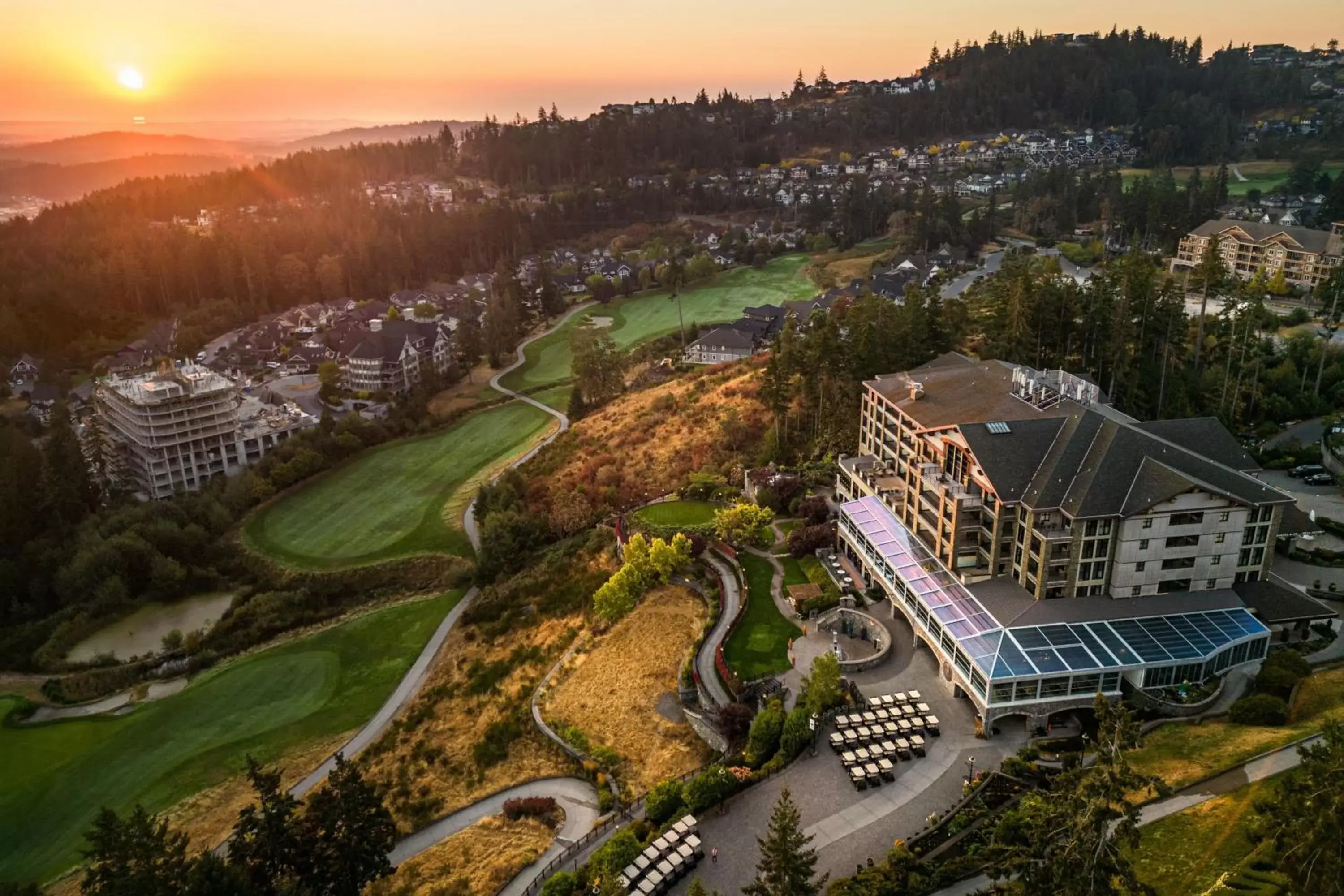 Property building, Bird's-eye View in The Westin Bear Mountain Resort & Spa, Victoria