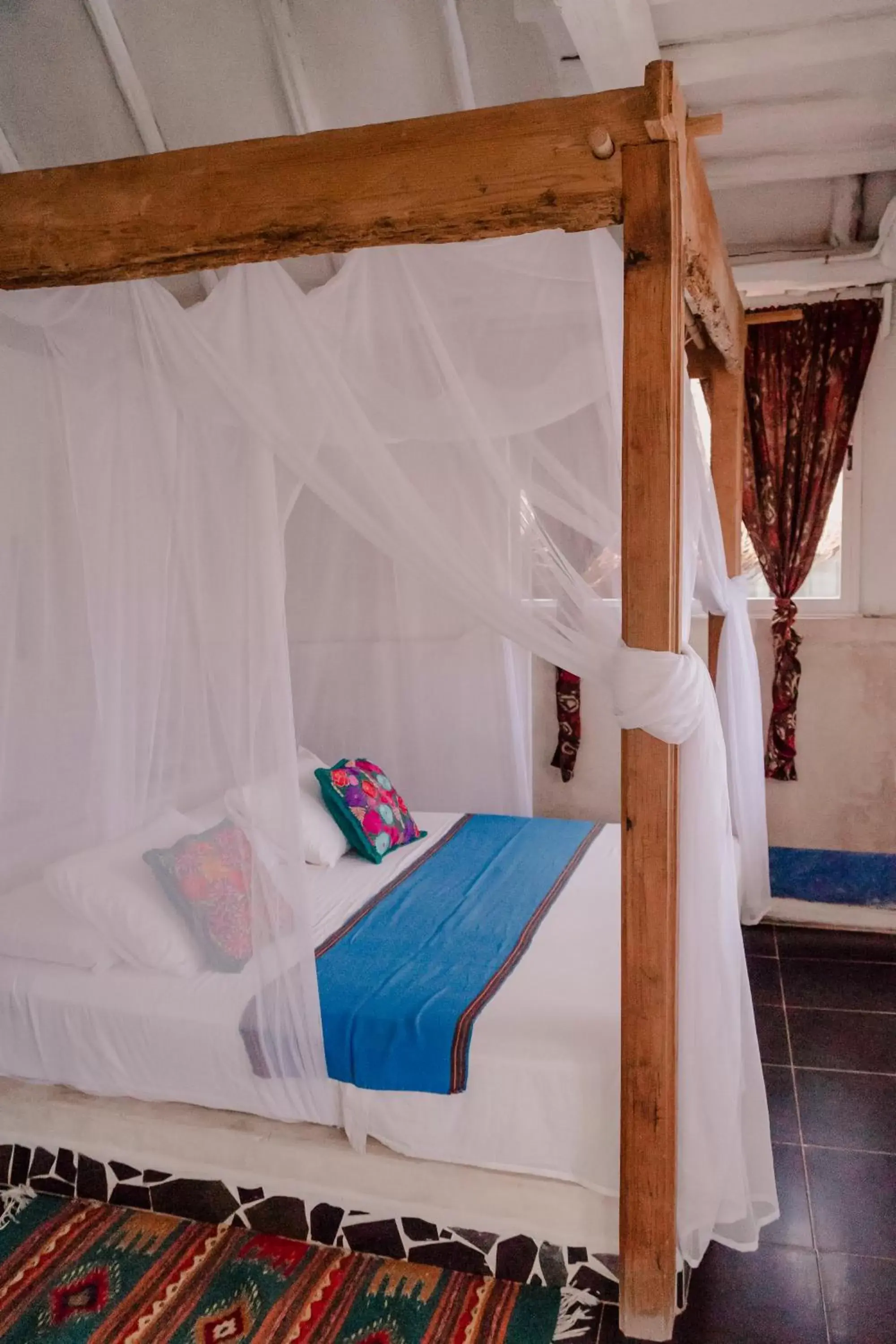 Bedroom, Bed in Posada Lamar Tulum Beach Front and Pool