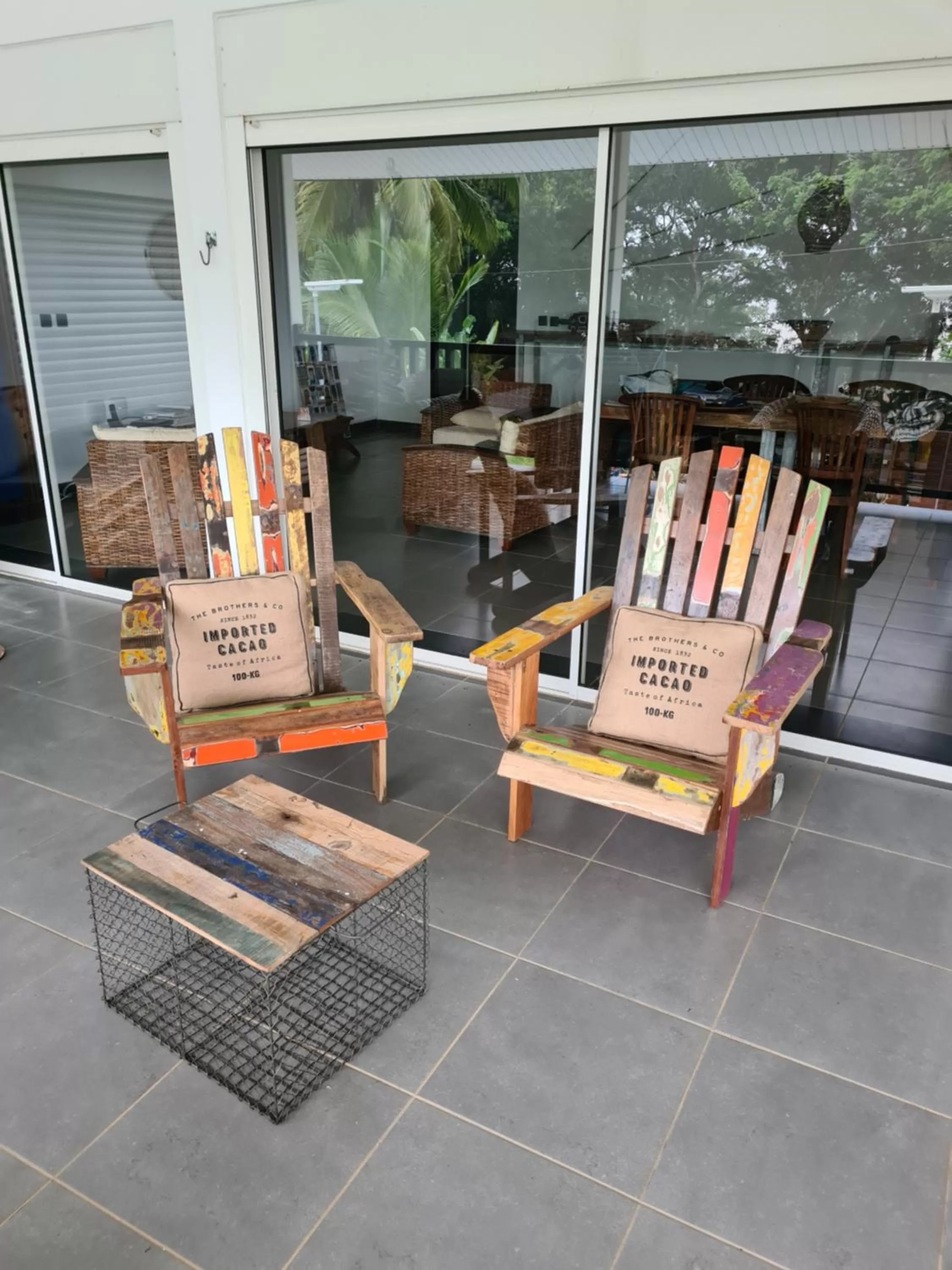 Balcony/Terrace in Shikoa Sobole - Le Morpho et l'Ara