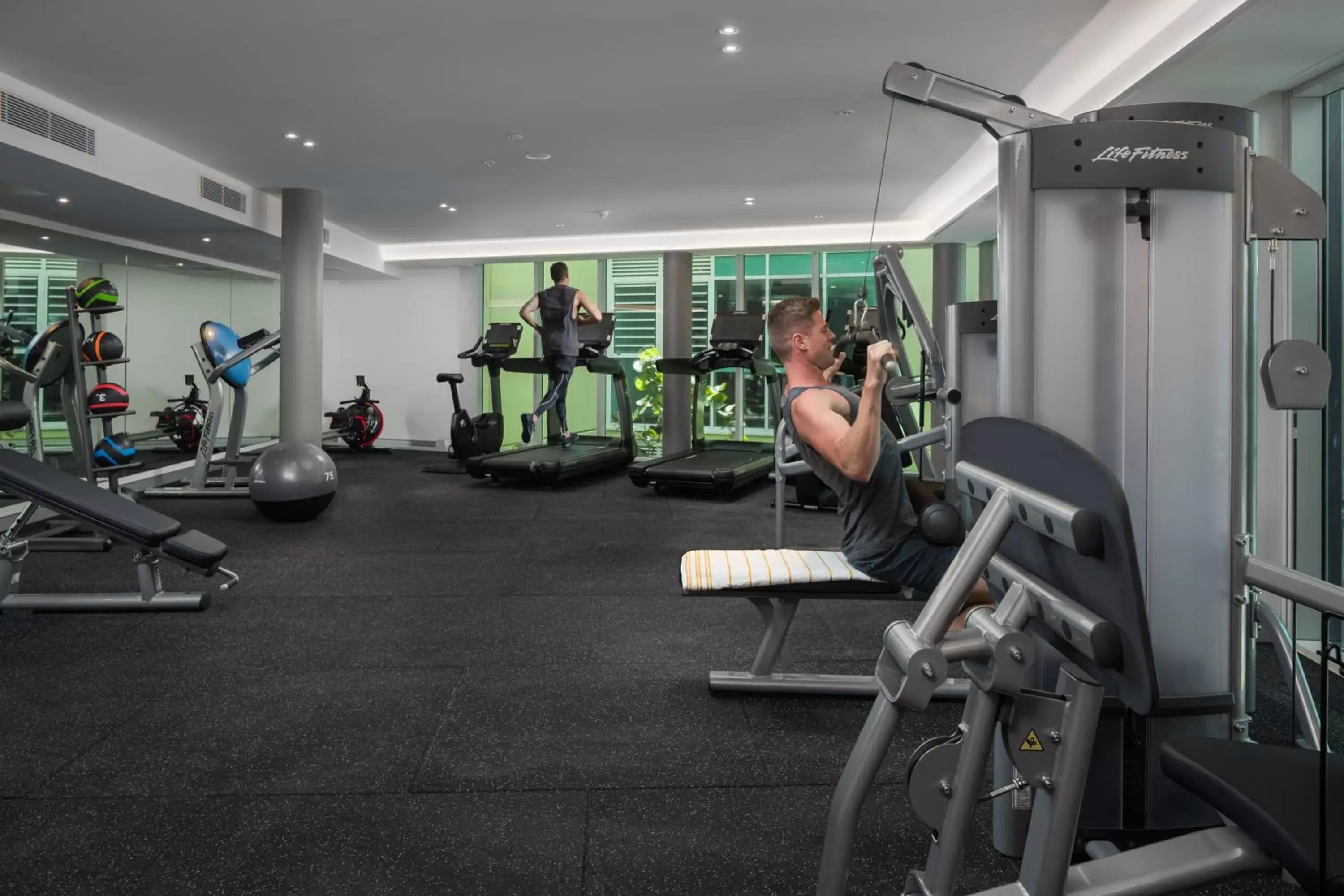 Fitness centre/facilities, Fitness Center/Facilities in Bailey, a Crystalbrook Collection Hotel