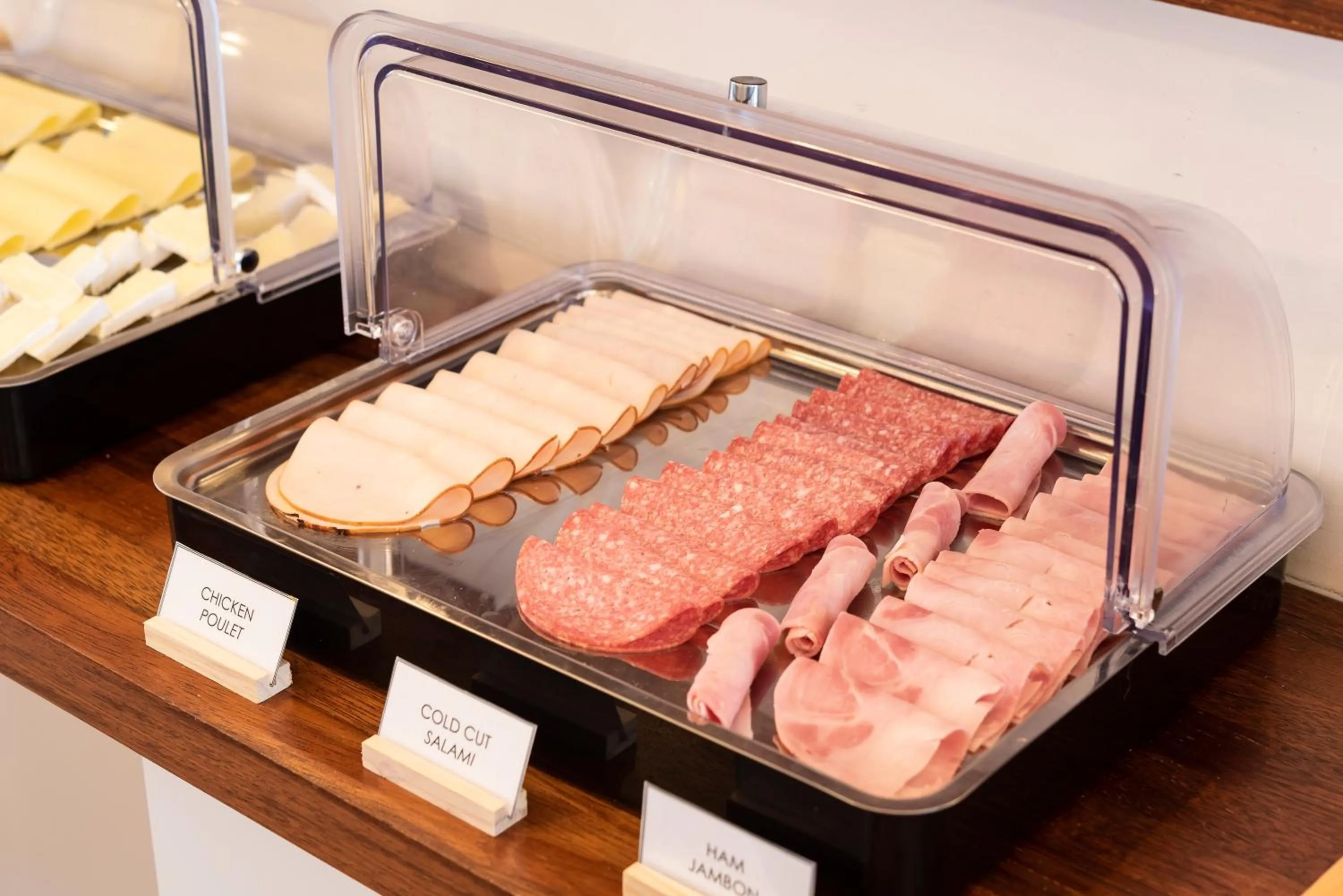 Buffet breakfast in Beverly Hills Hotel