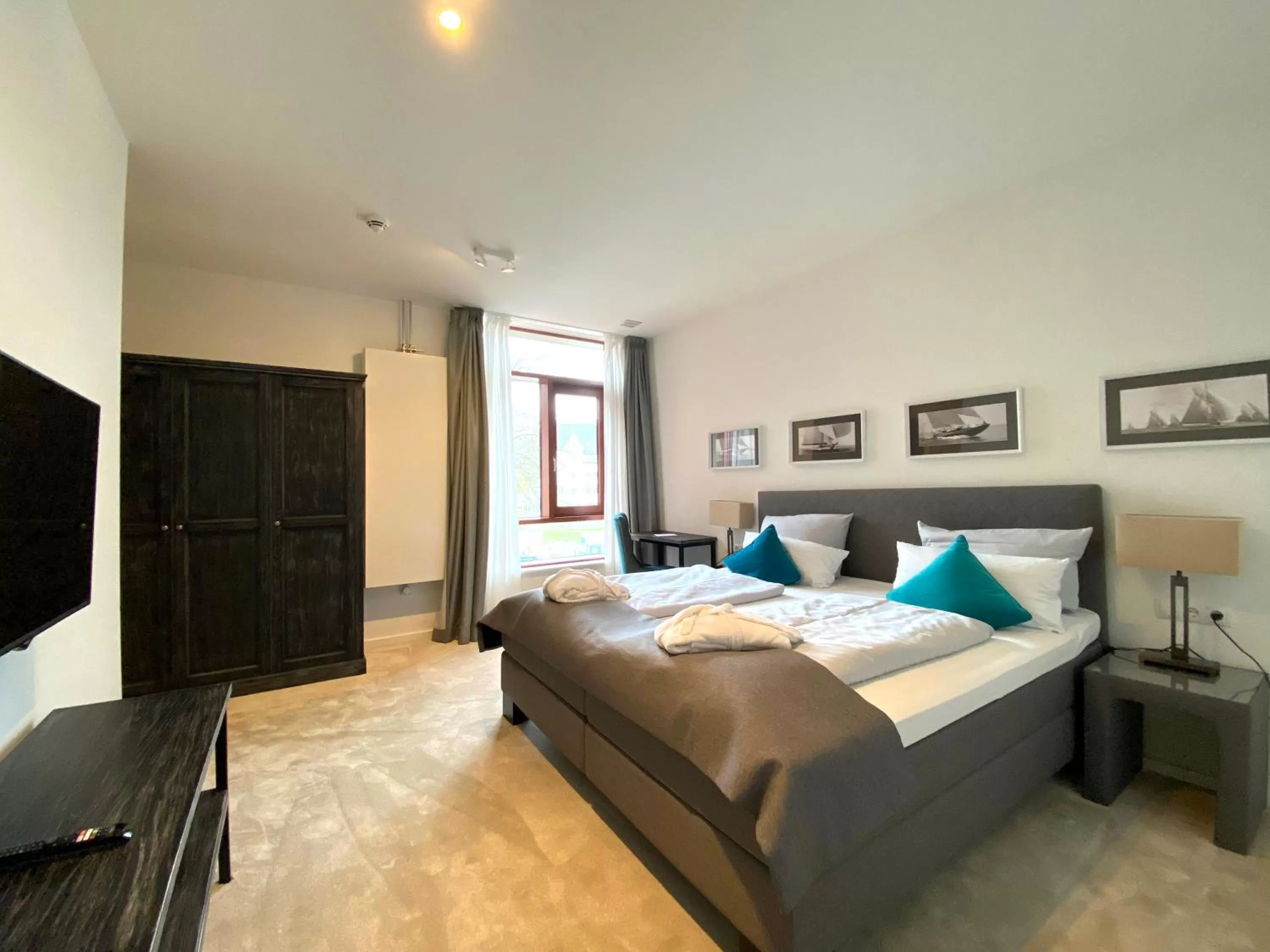 Bed in Intermar Hotel & Apartments