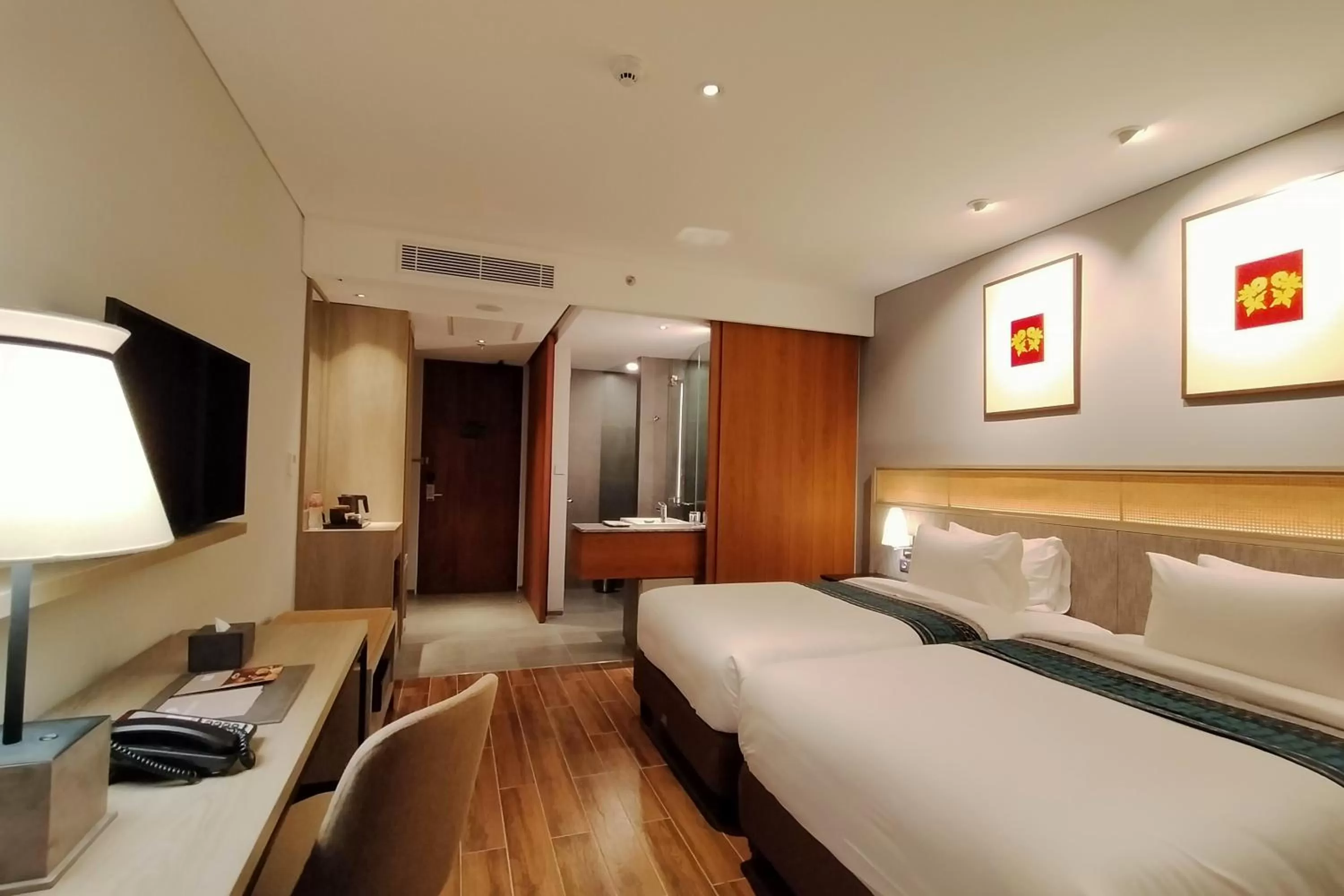 Photo of the whole room, Bed in Kokoon Hotel Banyuwangi