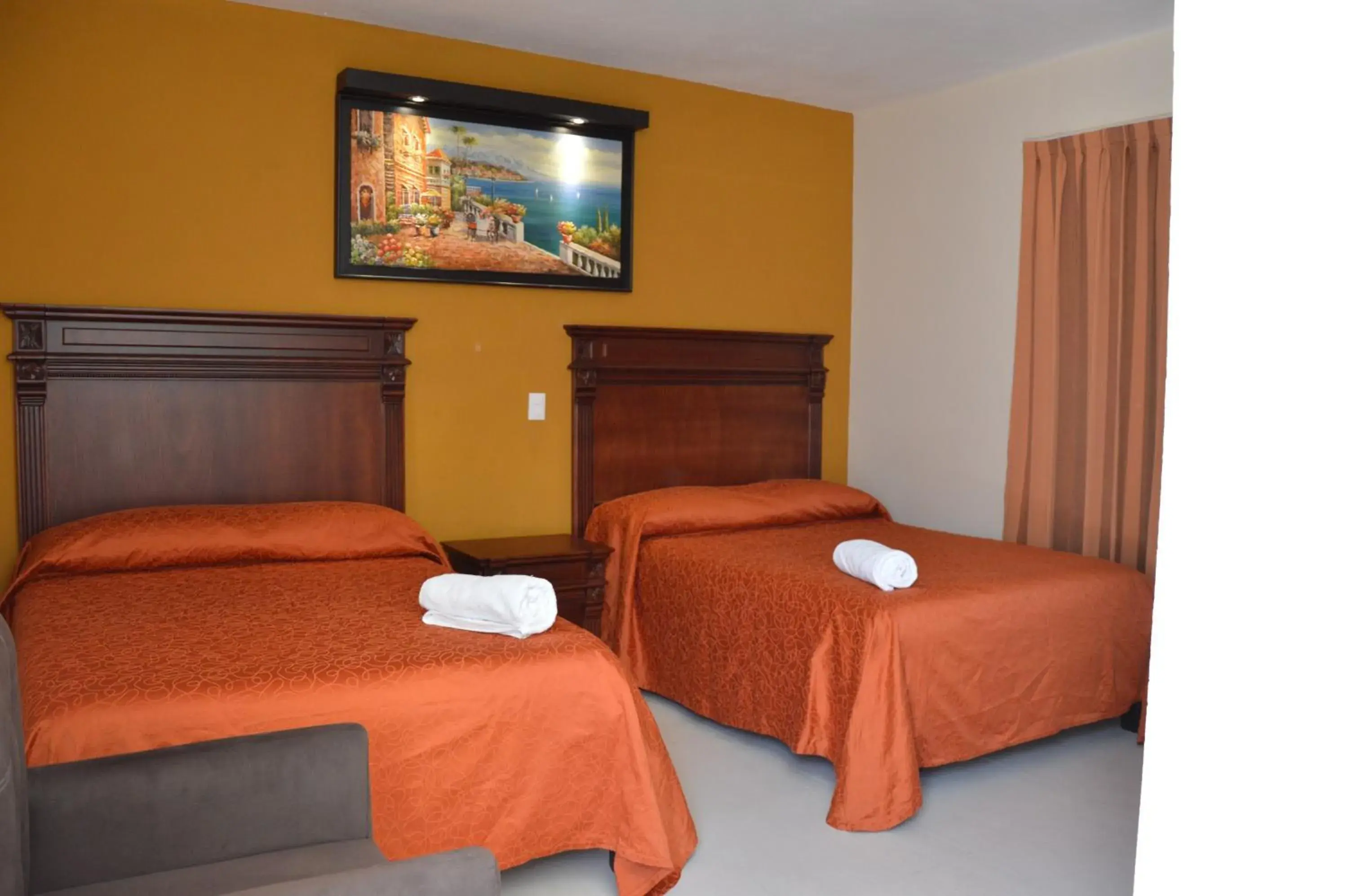 Bed in Terracota Corner Rooms
