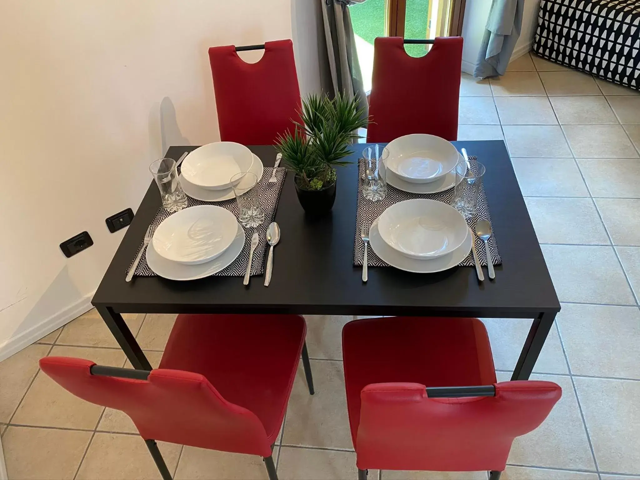 Dining Area in La Chiocciola