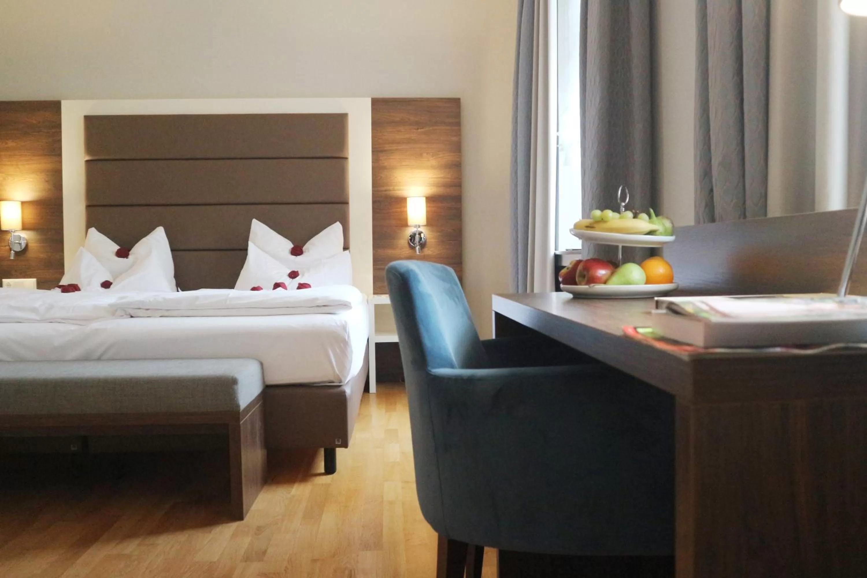 Bed in Hotel Haus Delecke