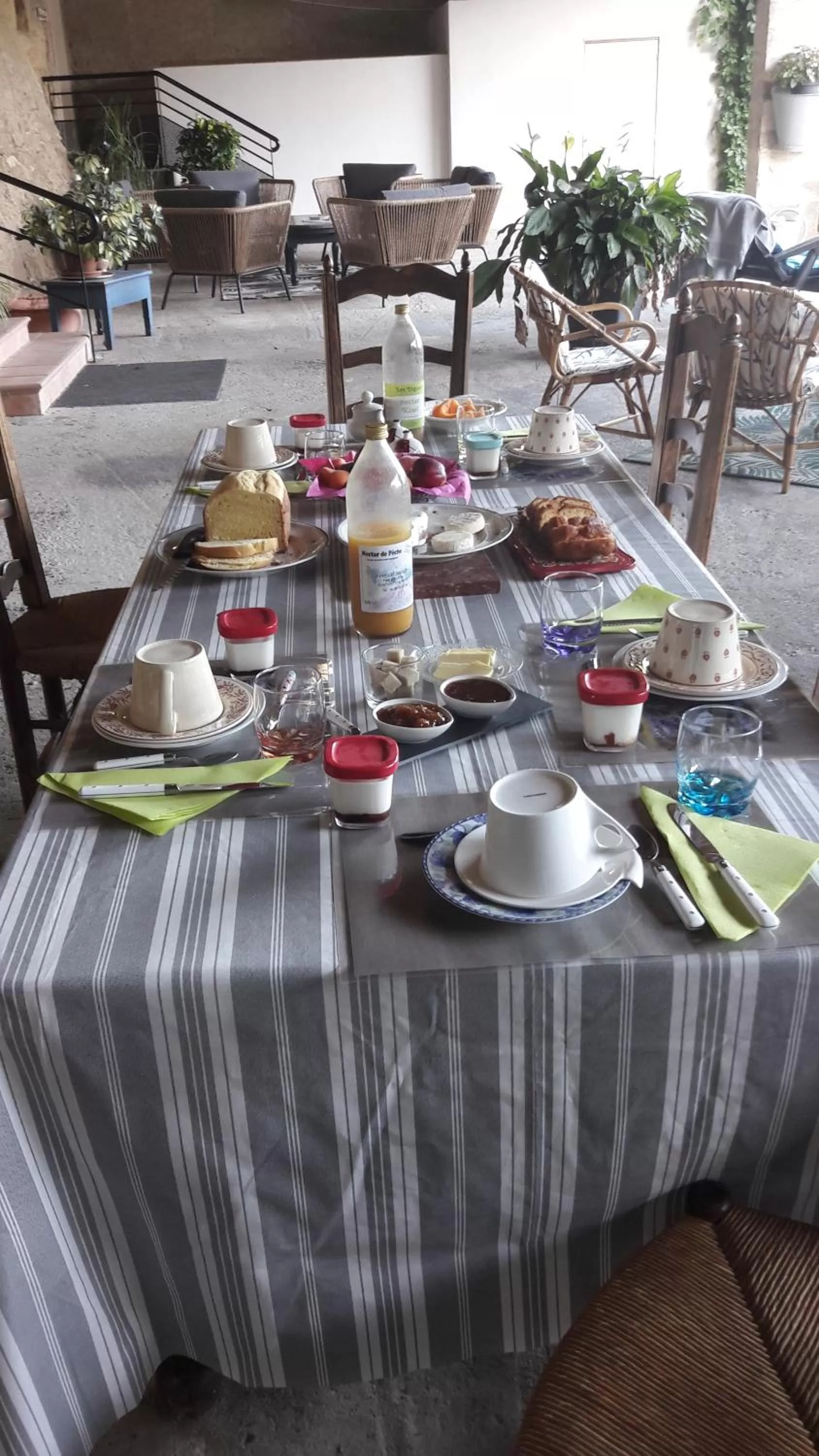 Food and drinks in Le Cocon