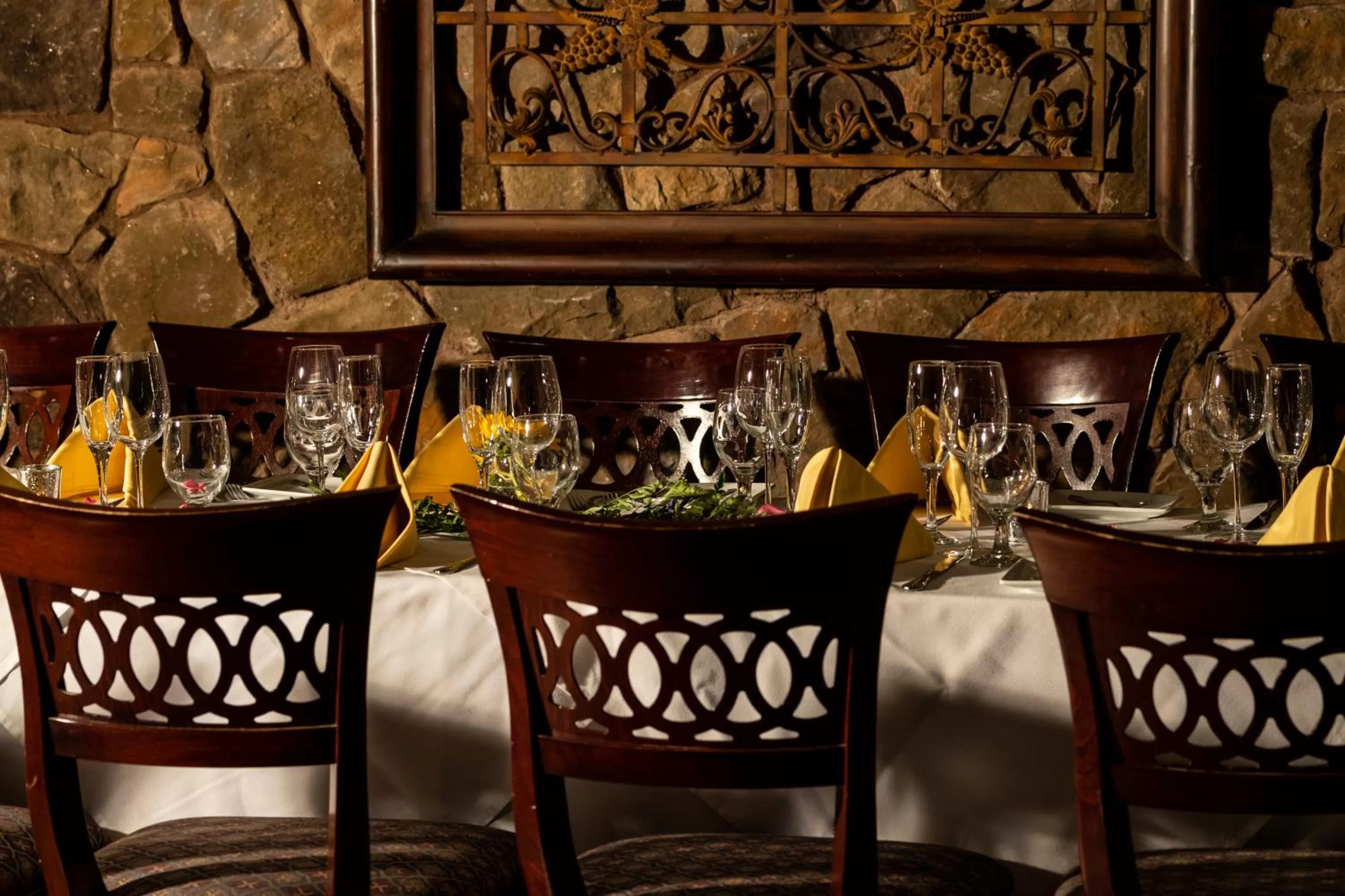 Food and drinks in The Inn at Thorn Hill