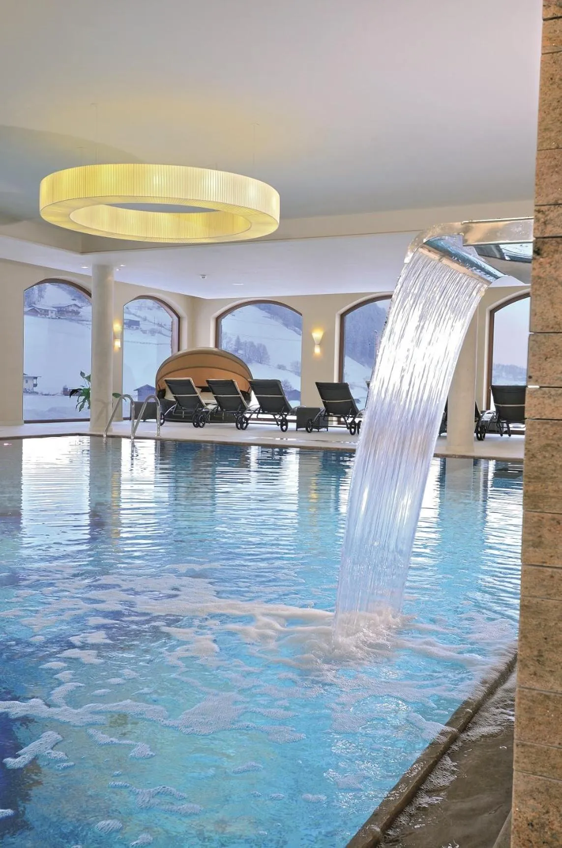 Swimming pool in Alpeiner - Nature Resort Tirol