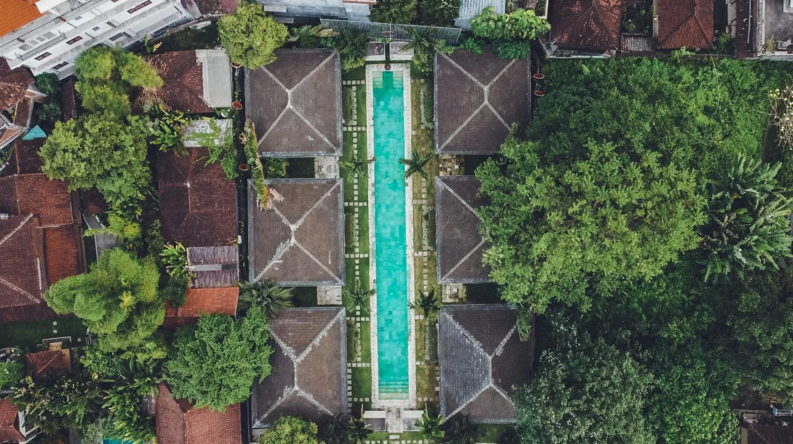 Garden view, Bird's-eye View in Rouge - Villas & Spa