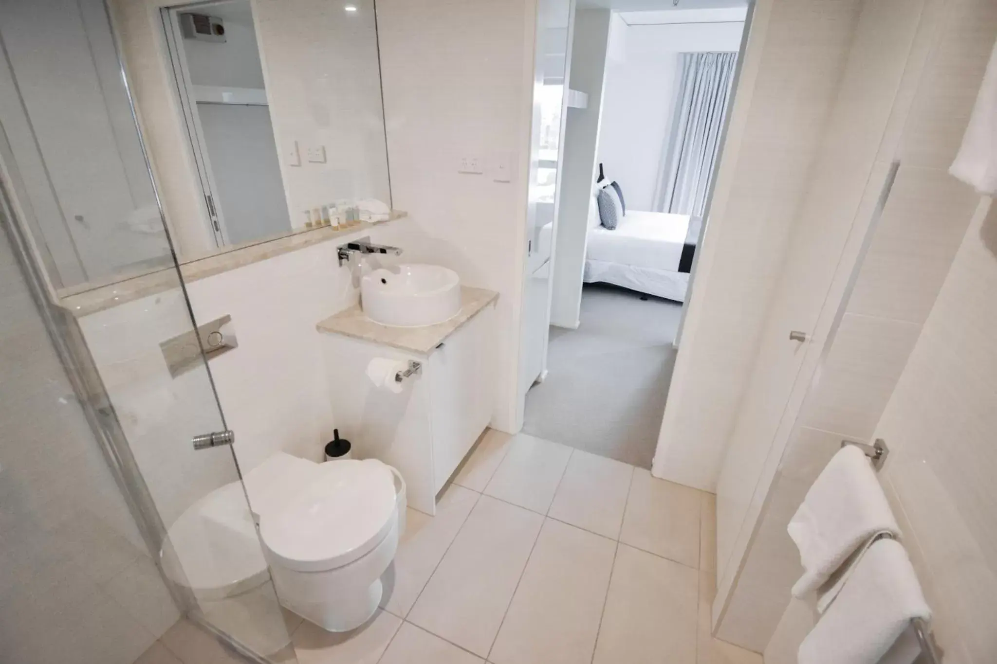 Toilet, Bathroom in Belise Apartments