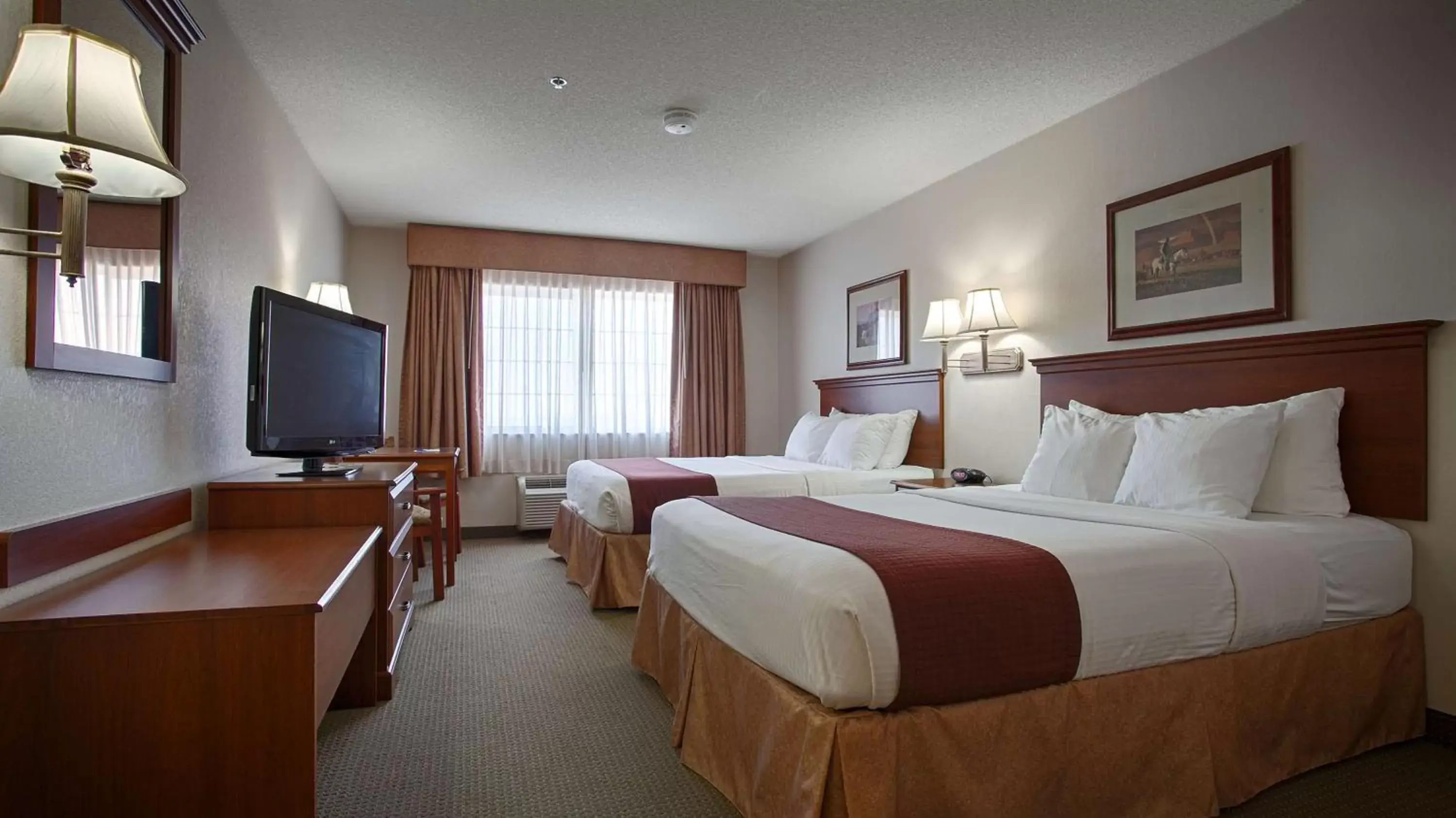 Queen Room with Two Queen Beds - Ground Floor - Non-smoking in SureStay Hotel by Best Western Blackwell Queen Room with Two Queen Beds - Ground Floor - Non-smoking in SureStay Hotel by Best Western Blackwell