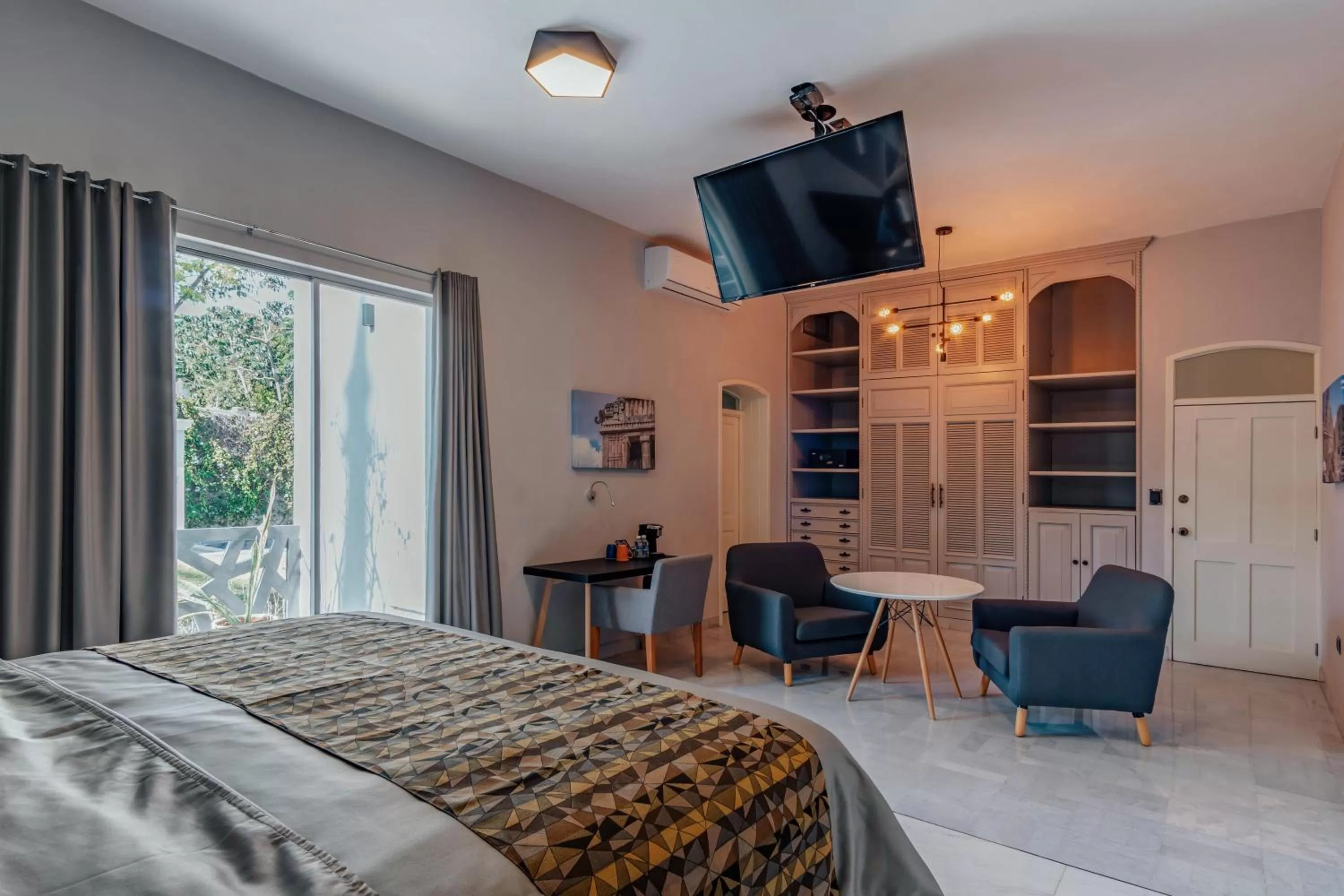 Bed in Chanpaal Hotel Boutique - Only Adults