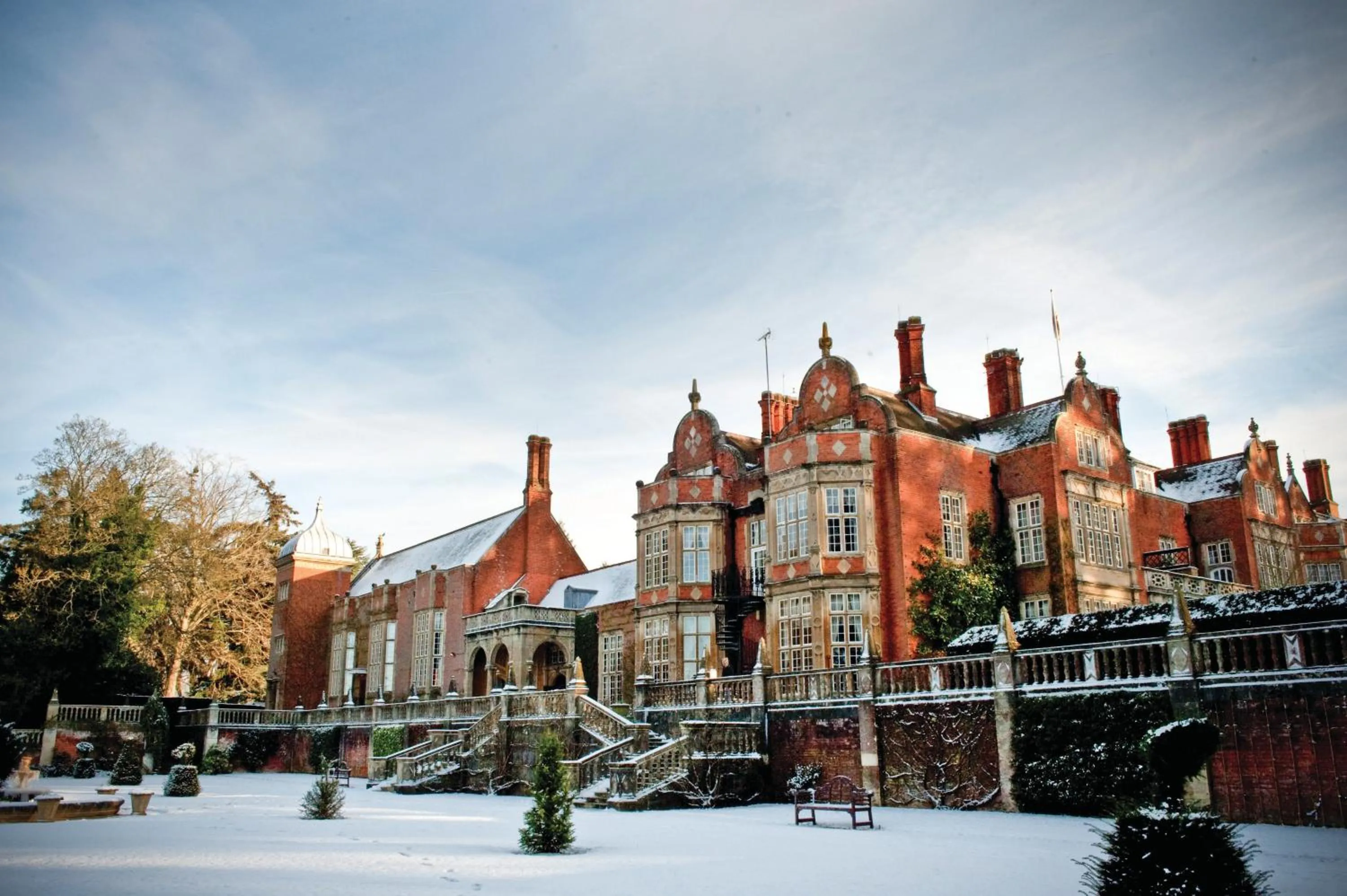 Winter in Tylney Hall Hotel