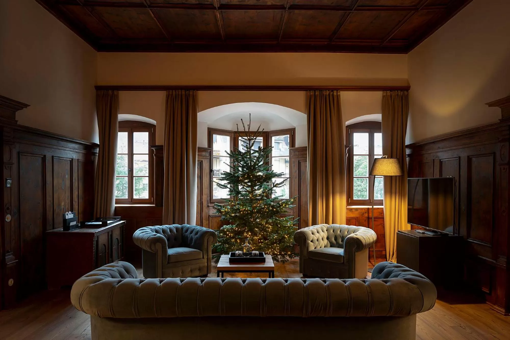 Living room in Castel Hörtenberg