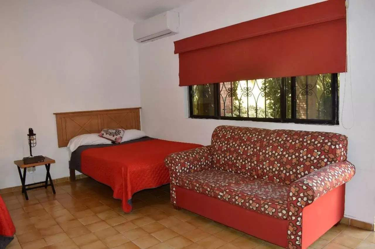Bed in Hotel Casa Alvarada