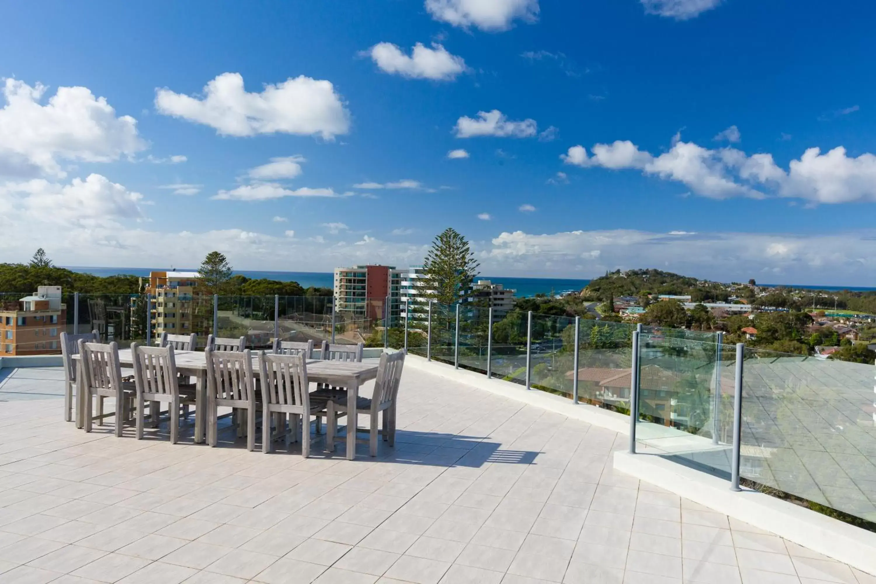 Balcony/Terrace in Sevan Apartments Forster