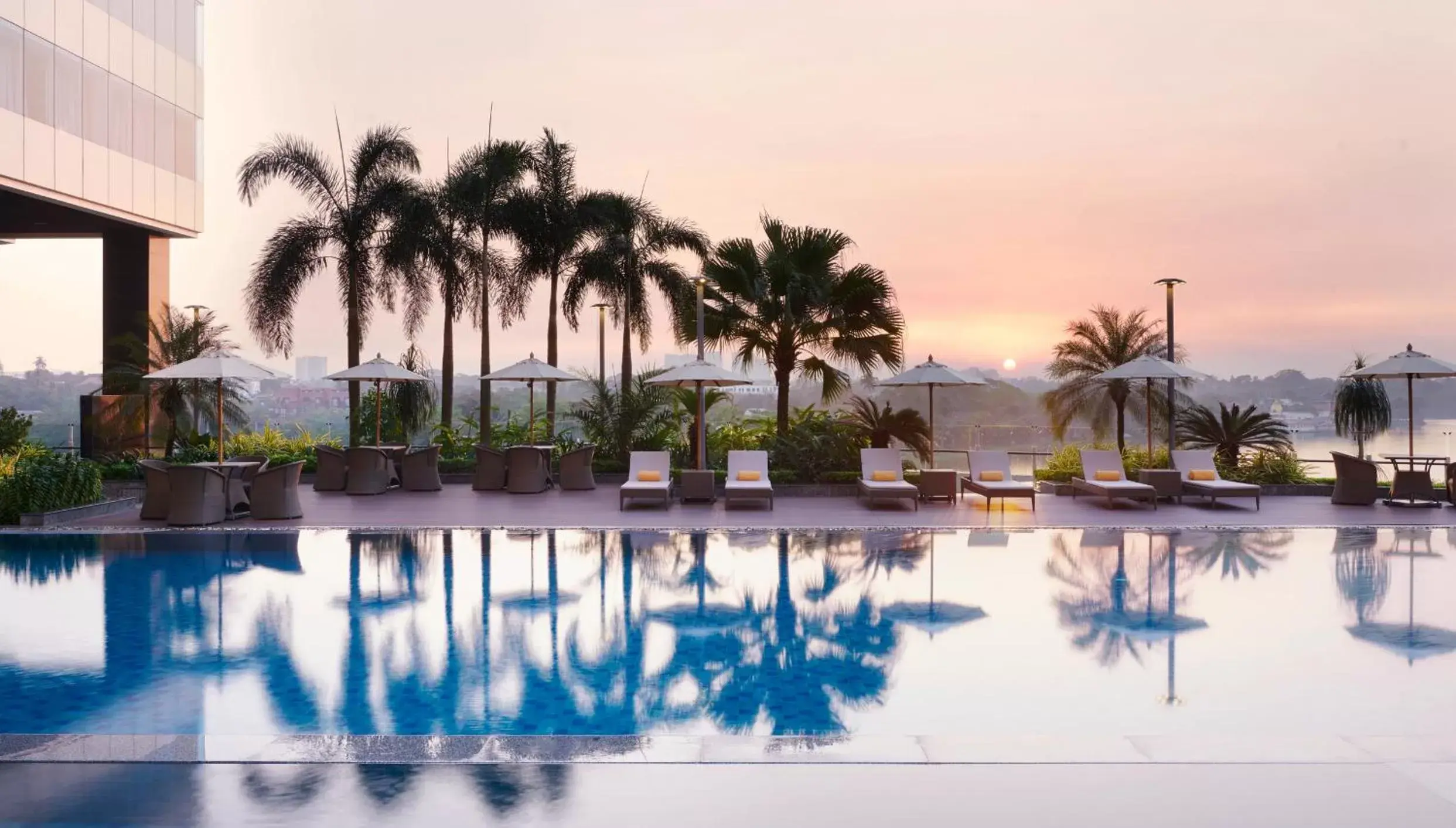 Swimming Pool in Melia Yangon