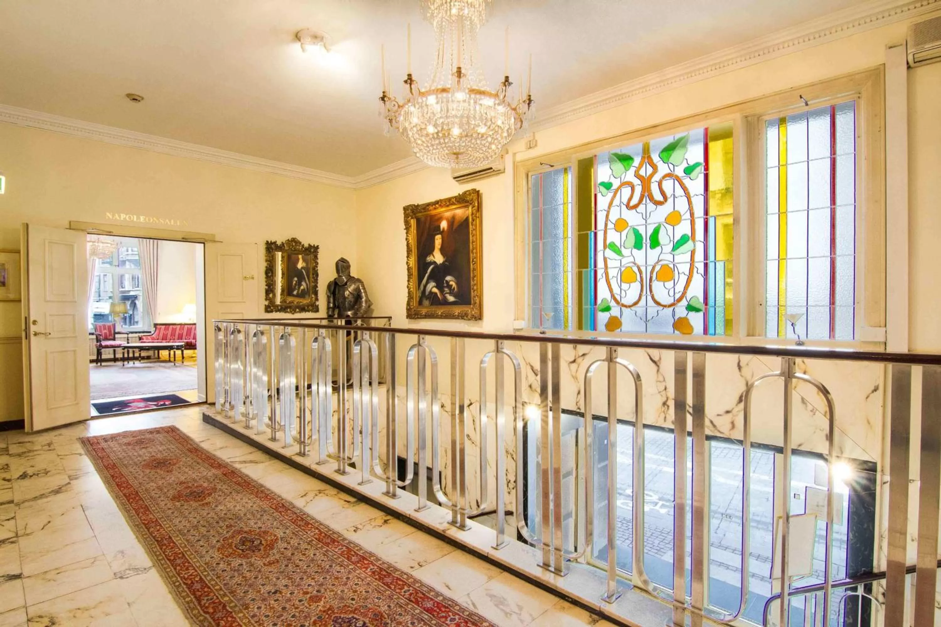 Lobby or reception in Mayfair Hotel Tunneln