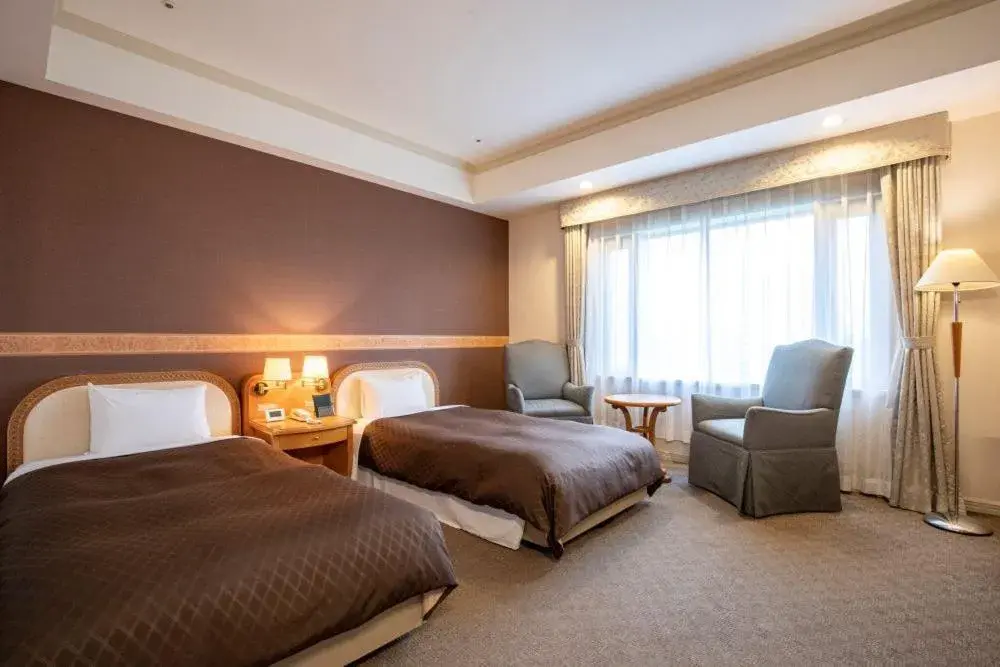 Bed in Hotel Cadenza Tokyo Bed in Hotel Cadenza Tokyo