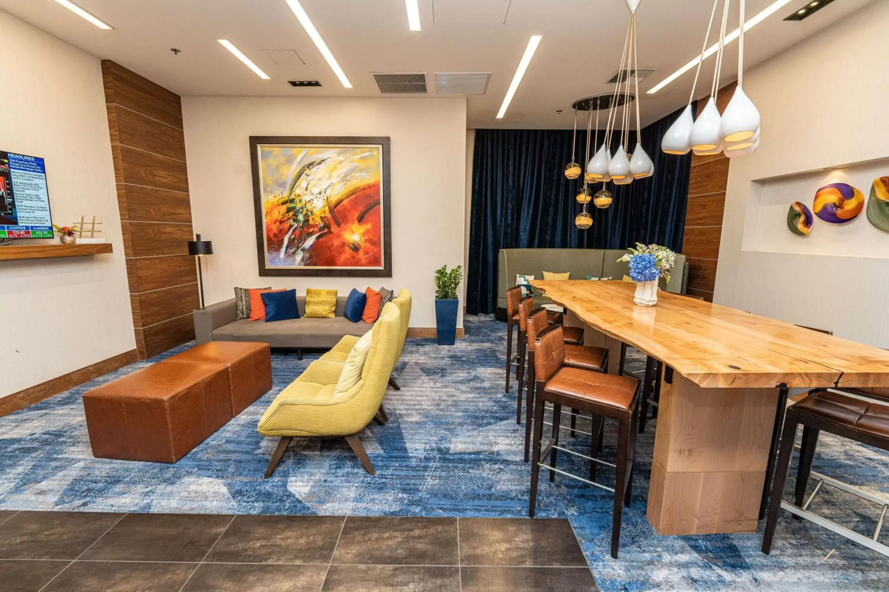 Lobby or reception in Hampton Inn San Francisco Downtown/Convention Center Lobby or reception in Hampton Inn San Francisco Downtown/Convention Center