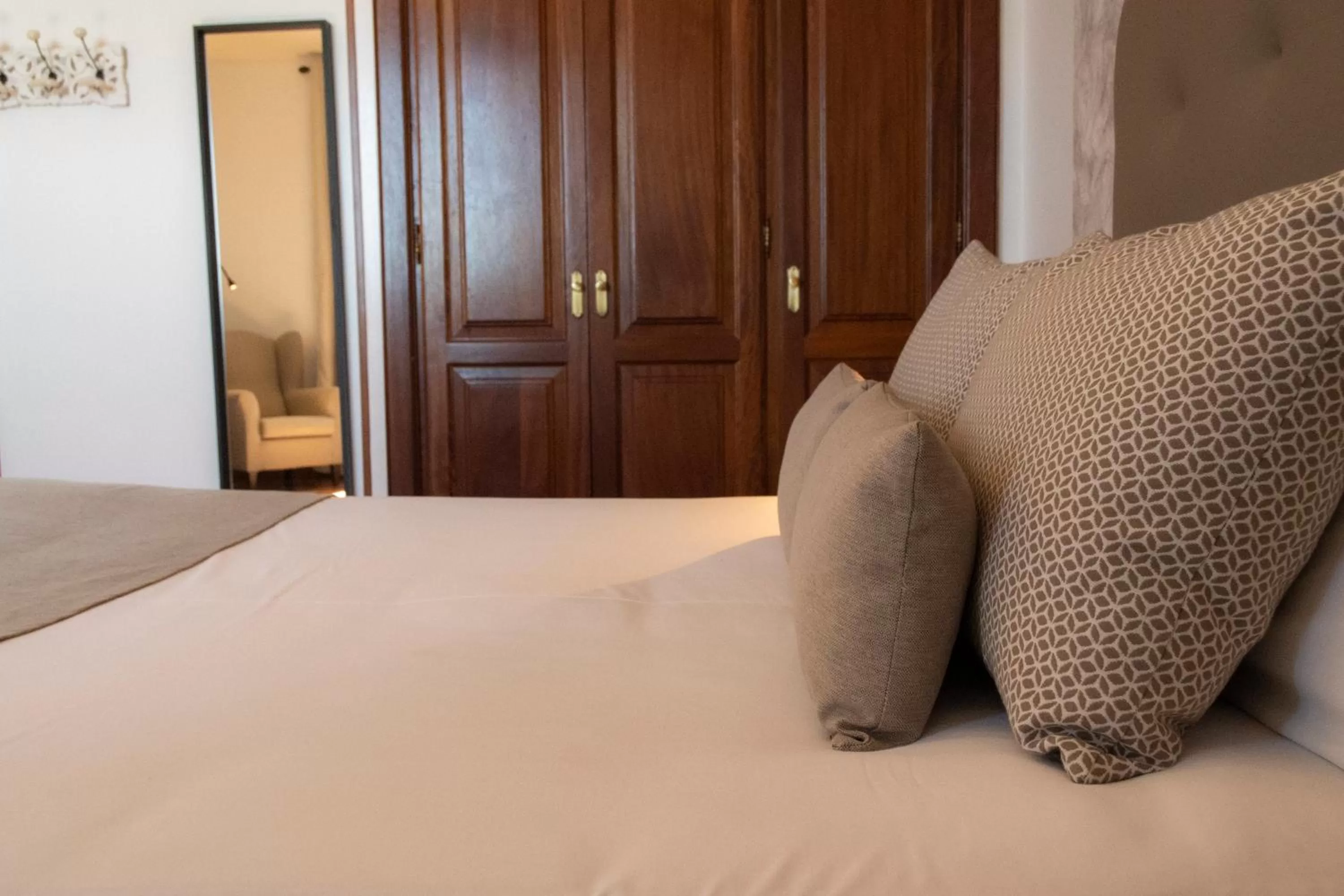 Bed in Hotel El Tejar & Spa