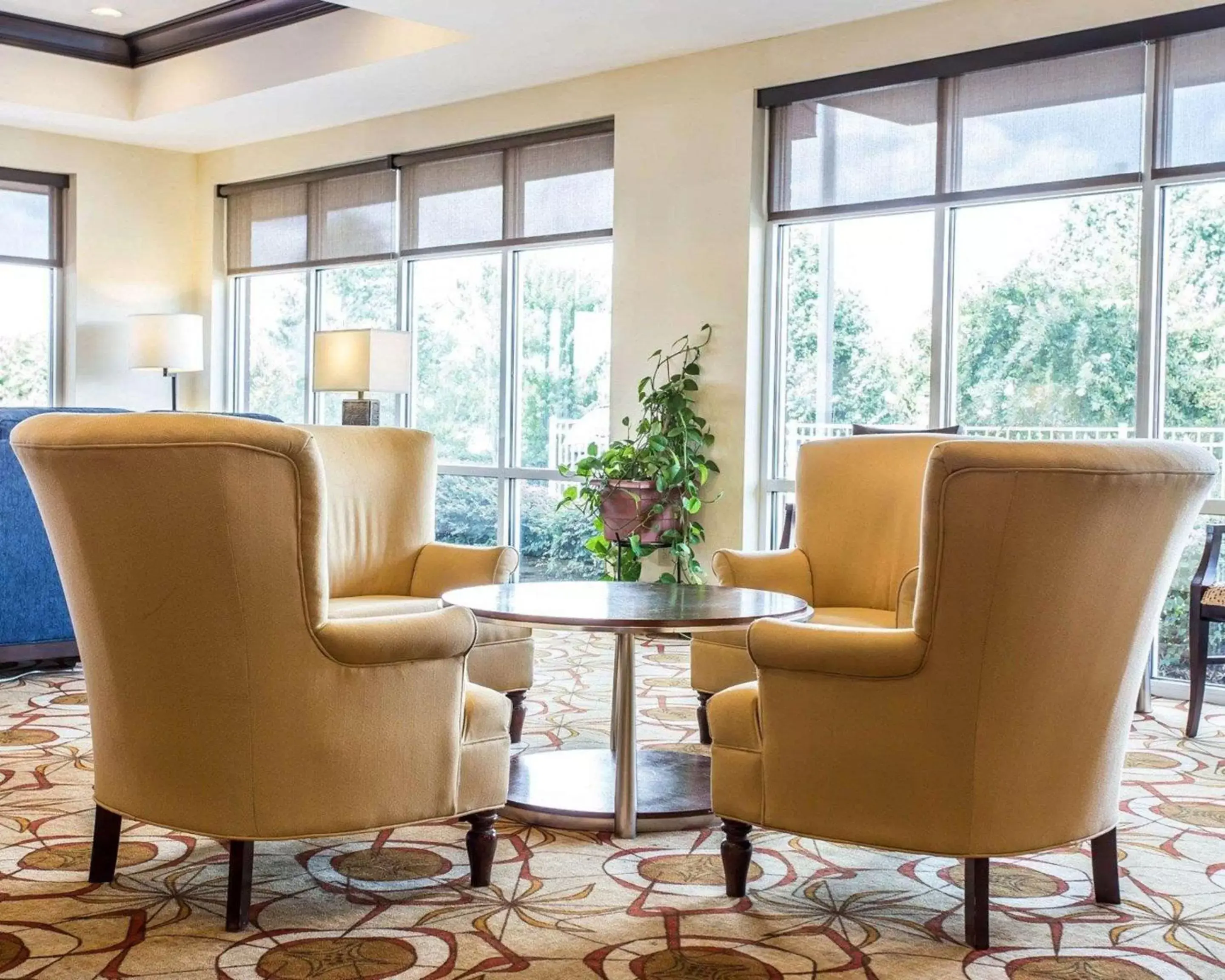 Lobby or reception, Seating Area in Comfort Suites Rock Hill Manchester Meadows Area