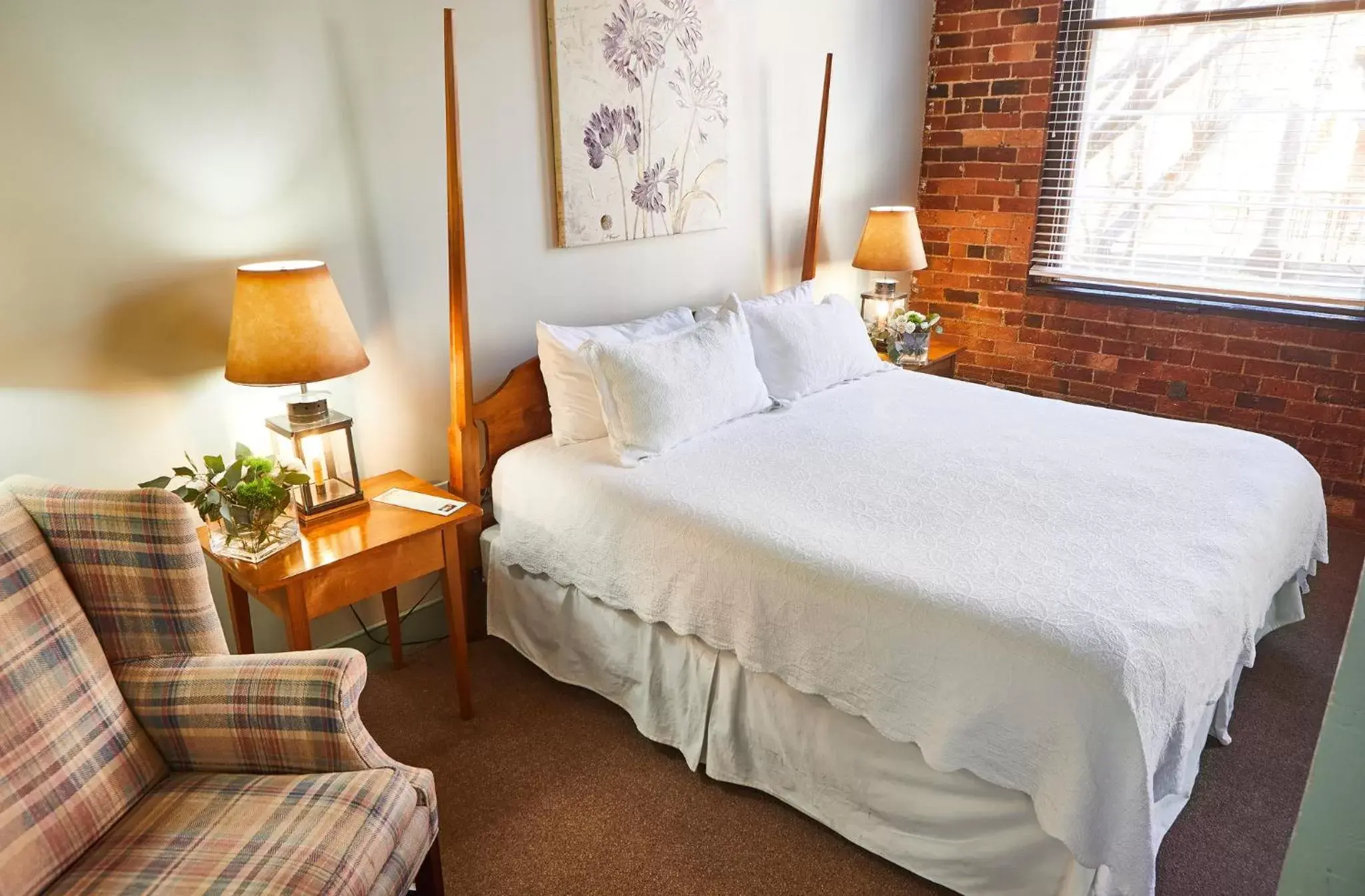 Seating area, Bed in The Historic Brookstown Inn, Trademark Collection by Wyndham