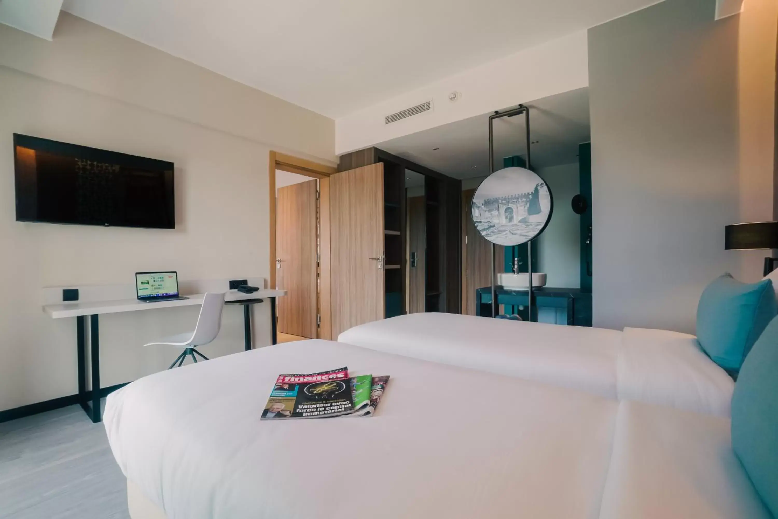 Bedroom, Bed in Occidental Tanger Bedroom, Bed in Occidental Tanger