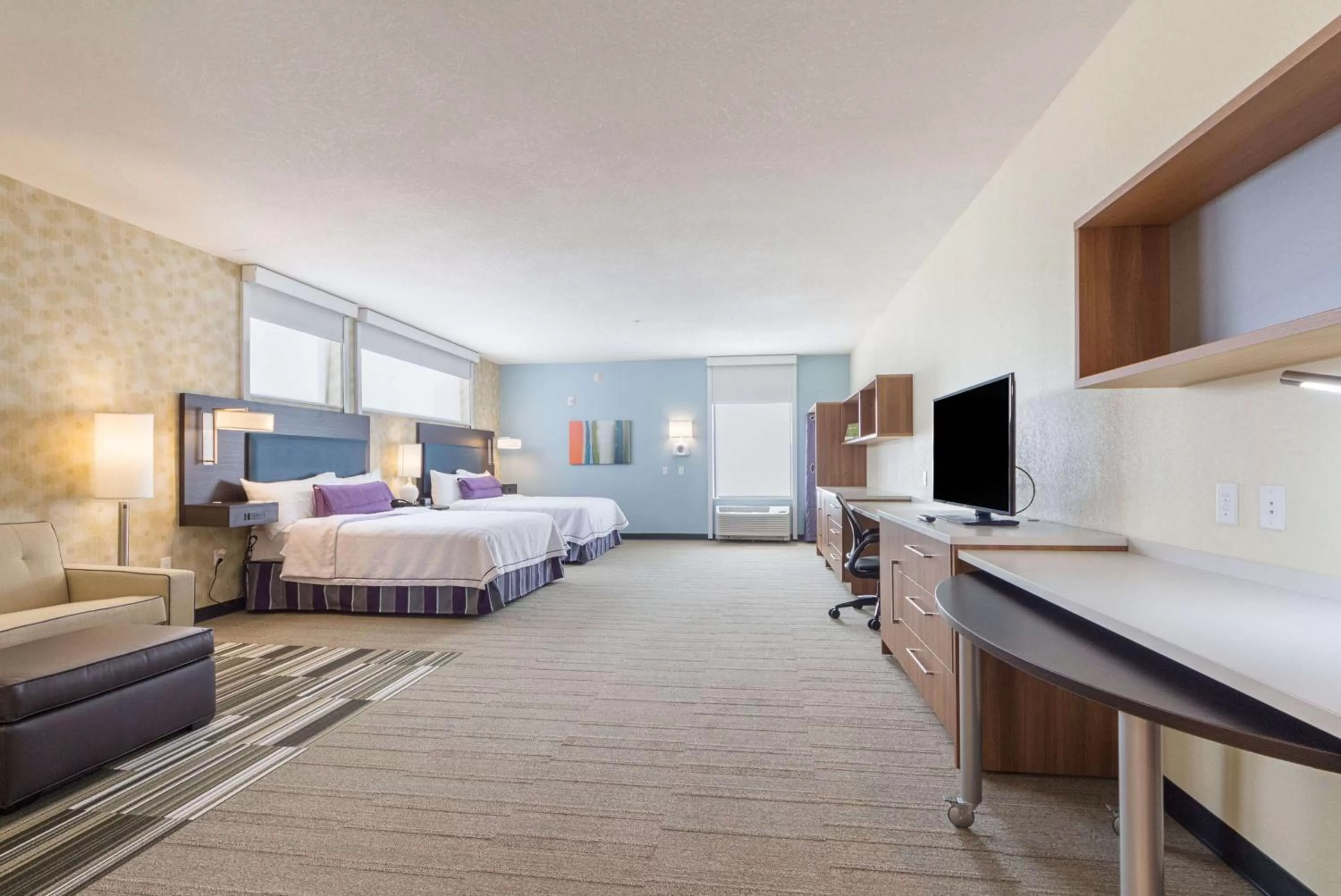 Bedroom, Bed in Home2 Suites By Hilton Oklahoma City Yukon