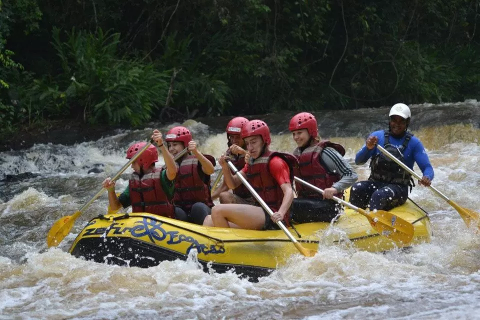 Canoeing in Pousada Alvorada Brotas - e agendamento das atividades turísticas