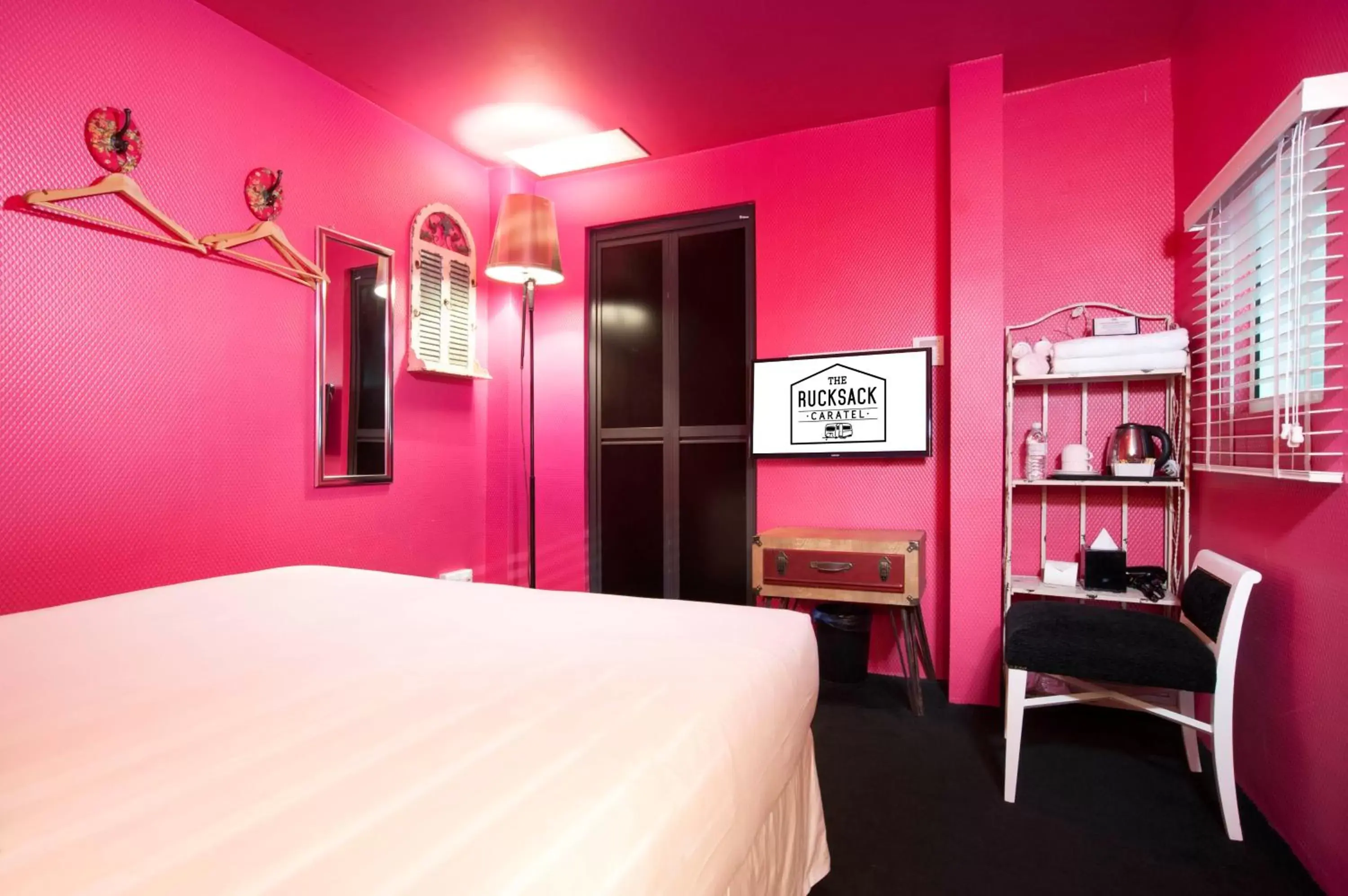 Deluxe Caravan (No View/Window) in Rucksack Inn Premium Melaka Deluxe Caravan (No View/Window) in Rucksack Inn Premium Melaka