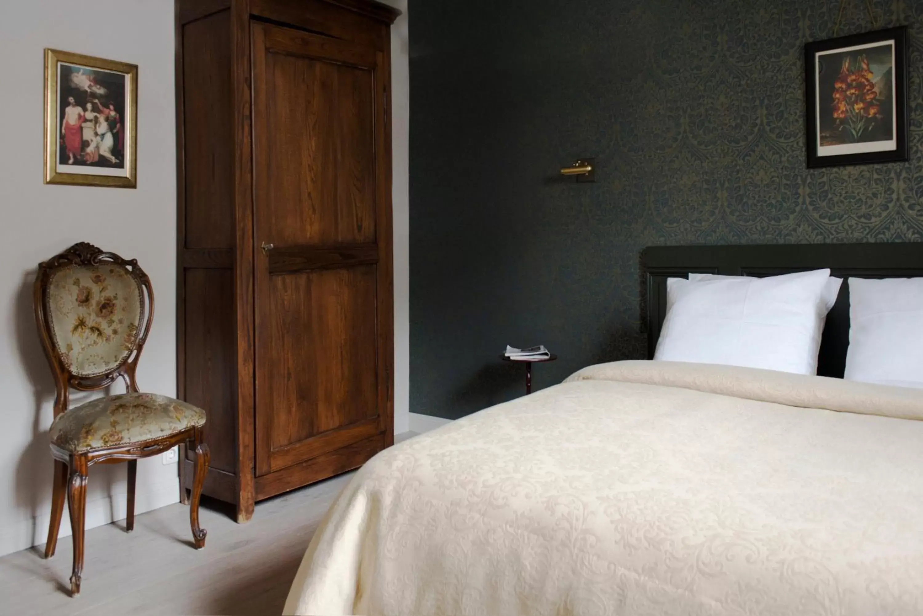 Bed in Boutique hotel Sint Jacob