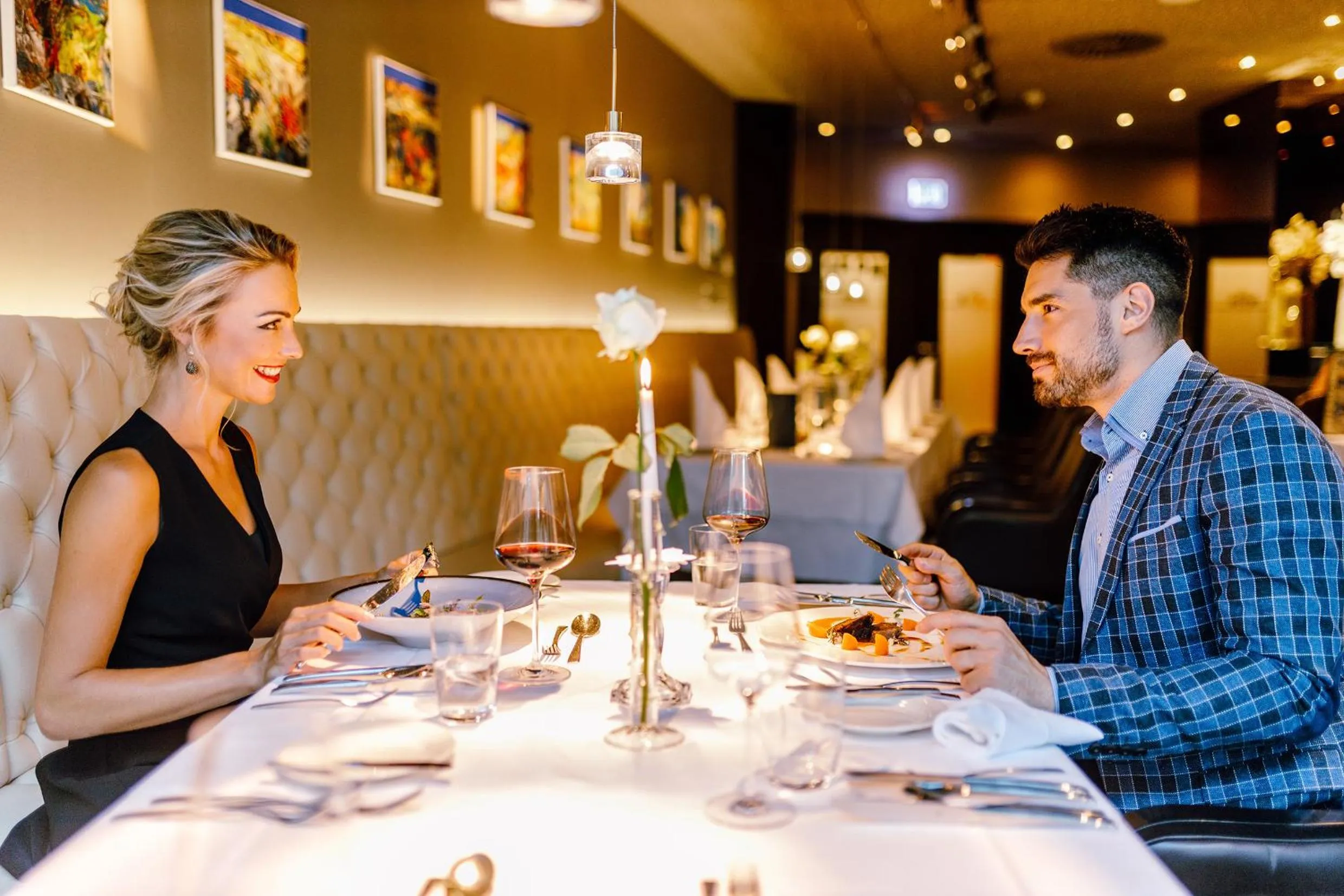 Restaurant/places to eat in Hotel Warmbaderhof