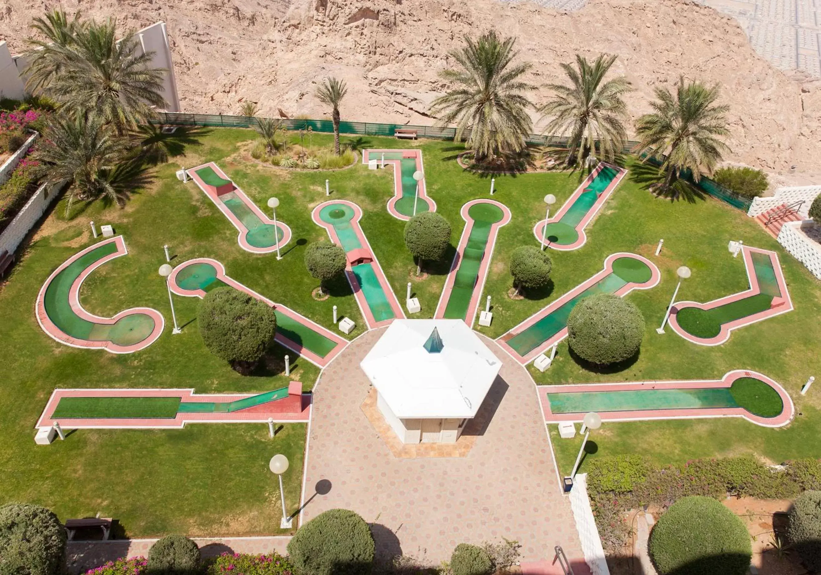 Bird's-eye View in Mercure Grand Jebel Hafeet Hotel