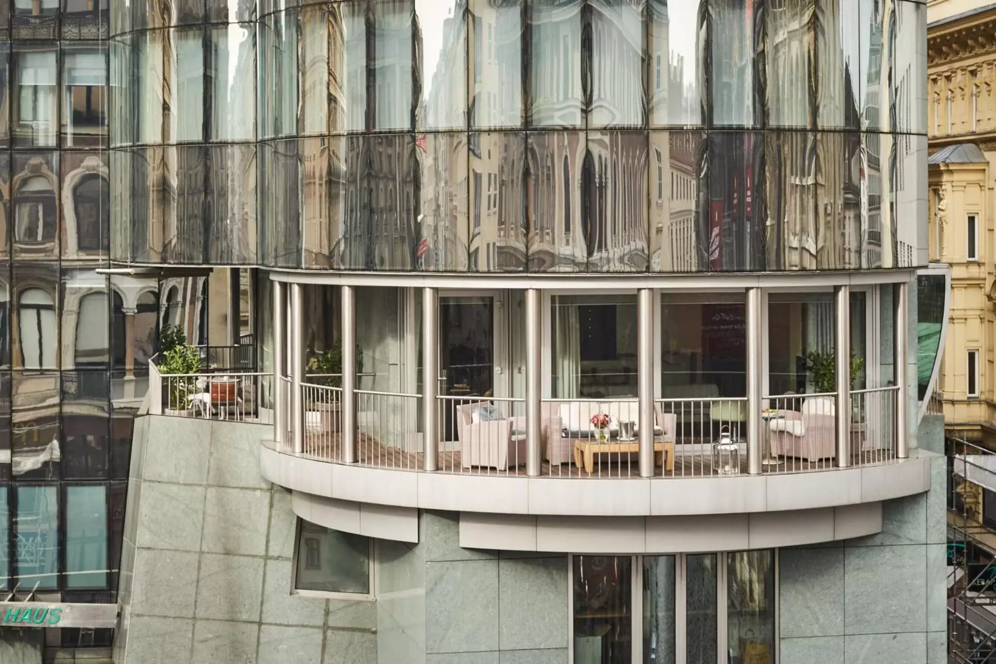 Balcony/Terrace in DO&CO Hotel Vienna