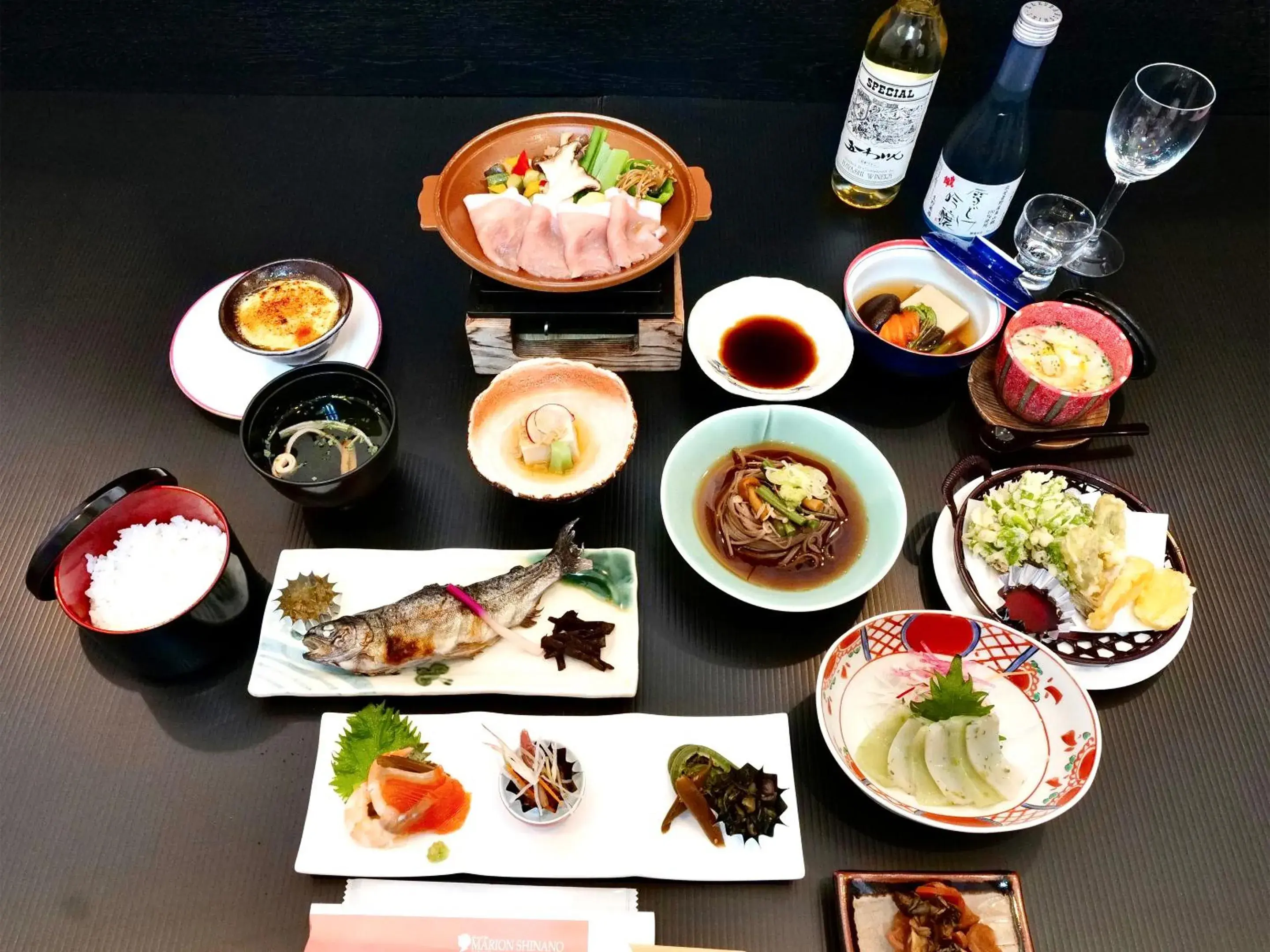 Food and drinks in Resort Inn Marion Shinano