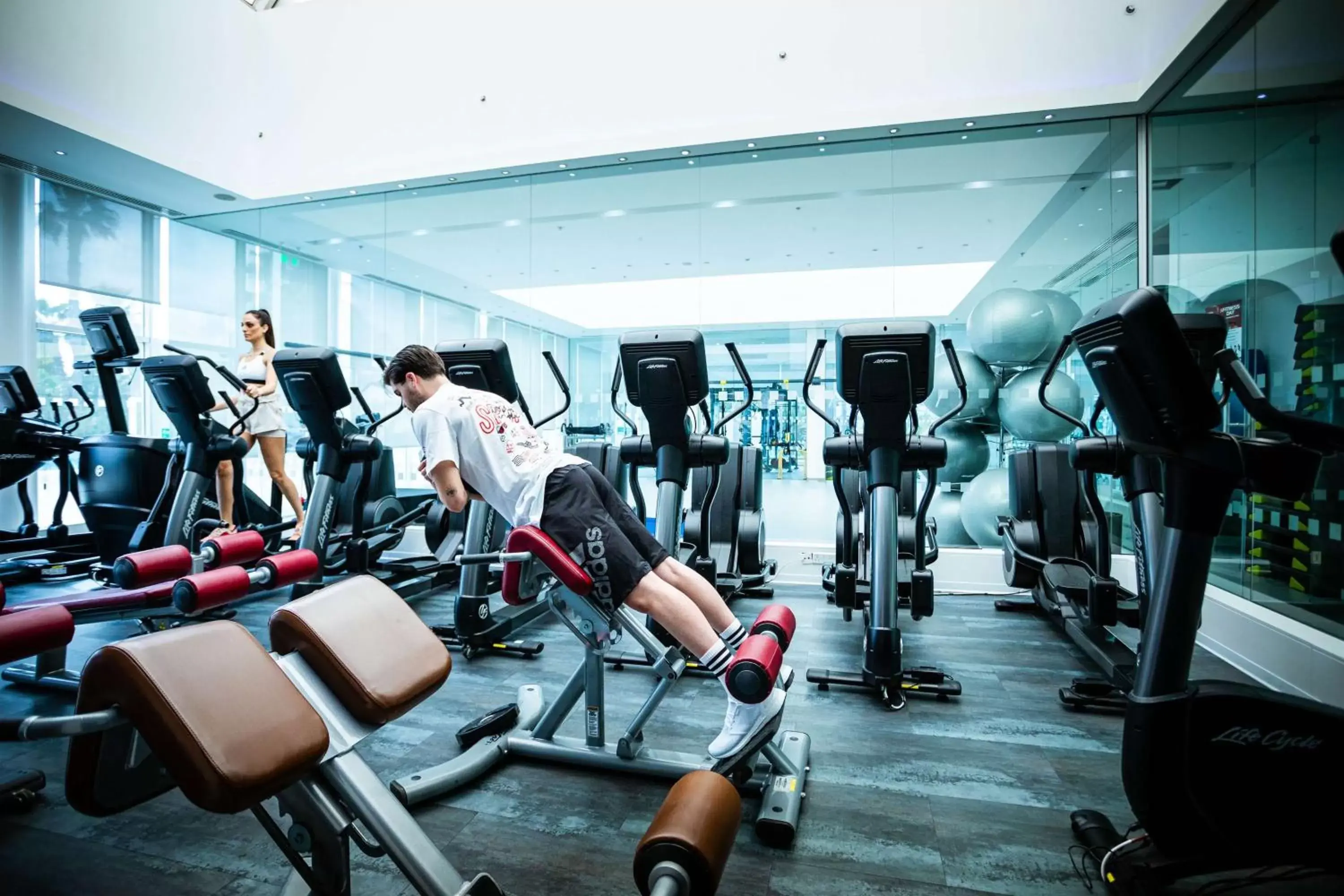 Fitness centre/facilities, Fitness Center/Facilities in Hilton Nicosia