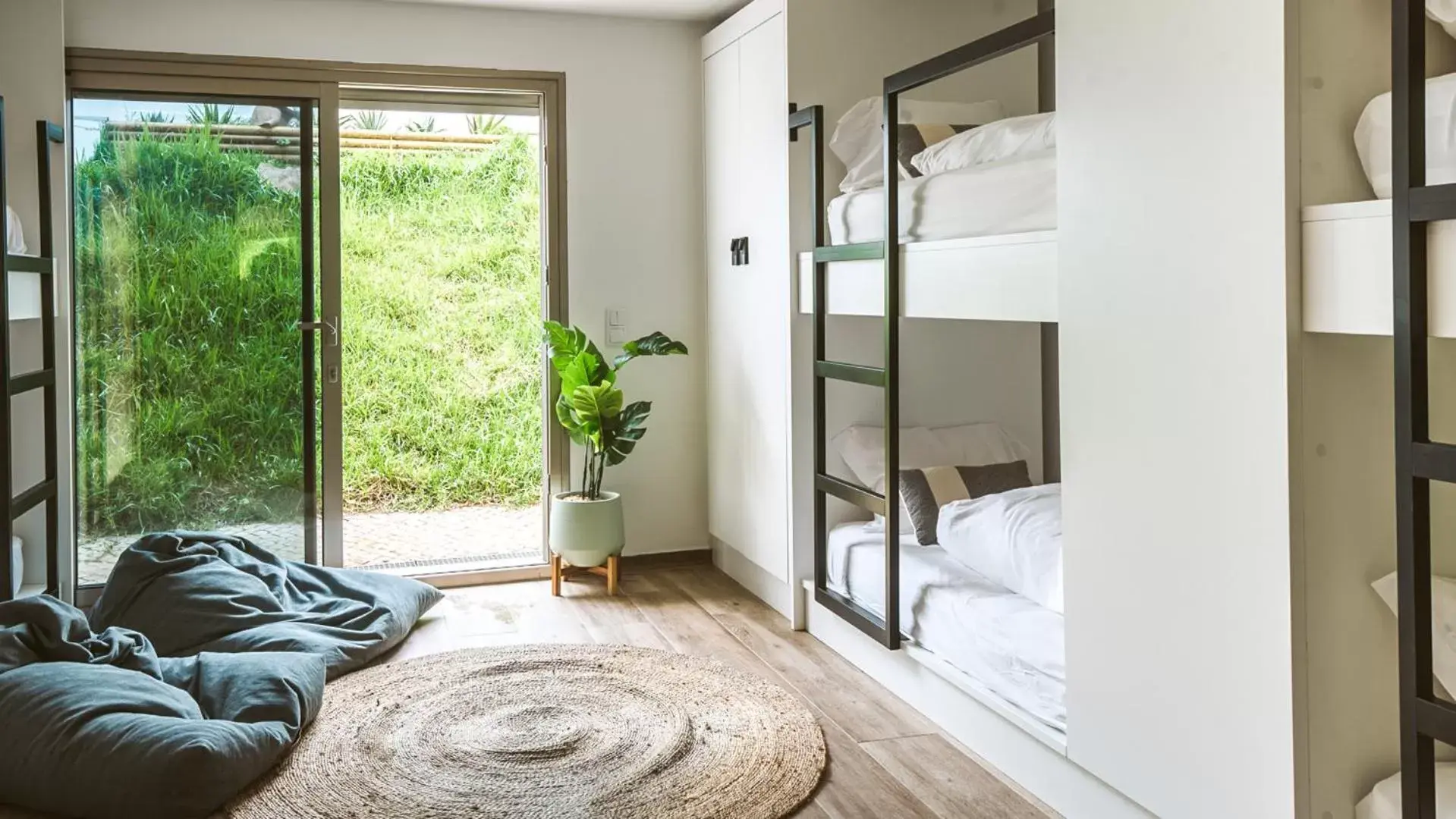 Bedroom in The Salty Pelican Yoga & Surf Retreat