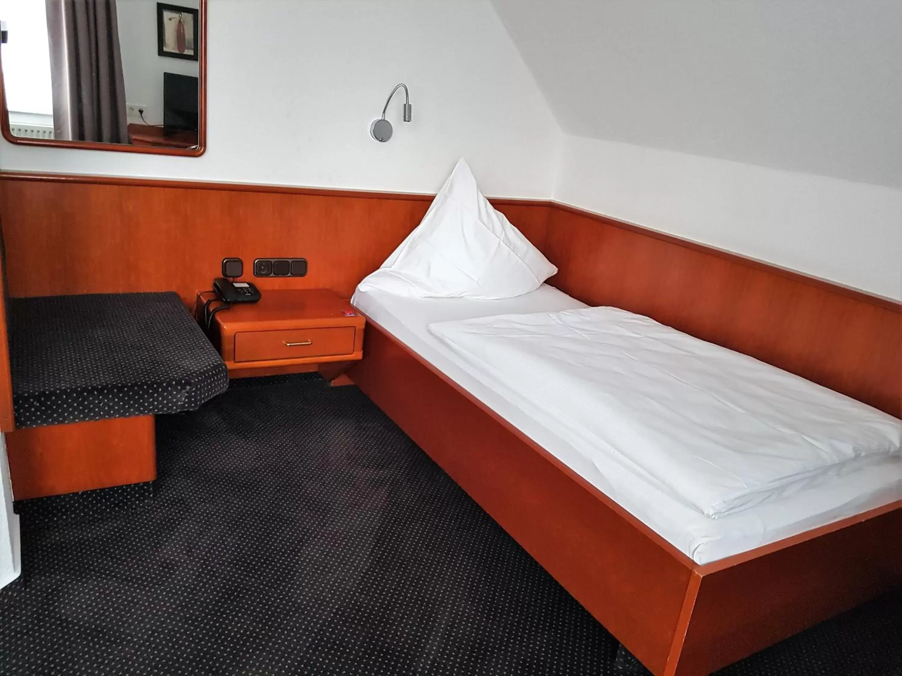 Bed in Hotel Walz