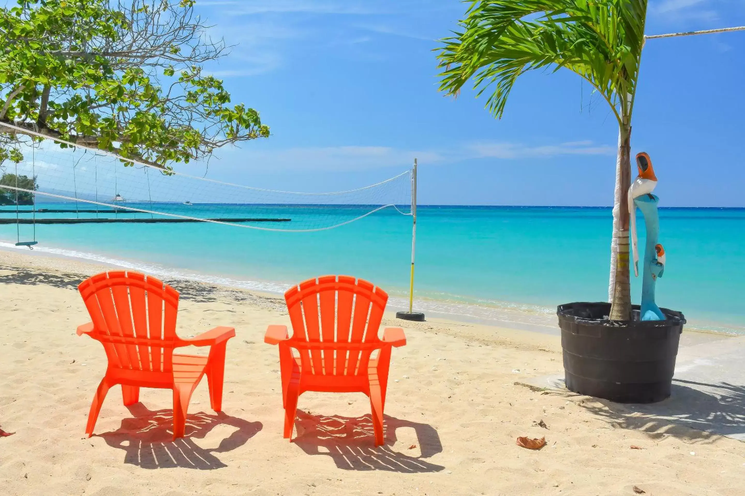 Beach in Sand and Tan Beach Hotel