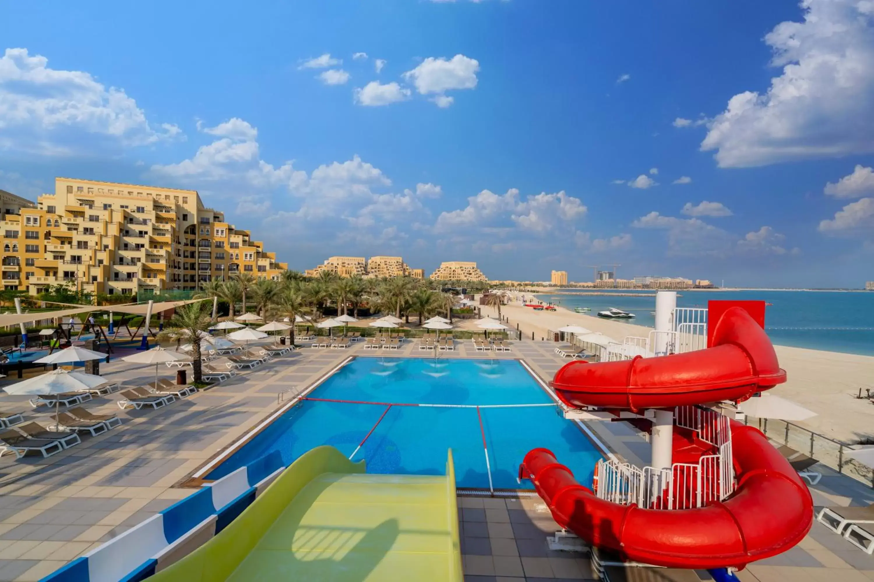 Aqua park, Swimming Pool in Rixos Bab Al Bahr
