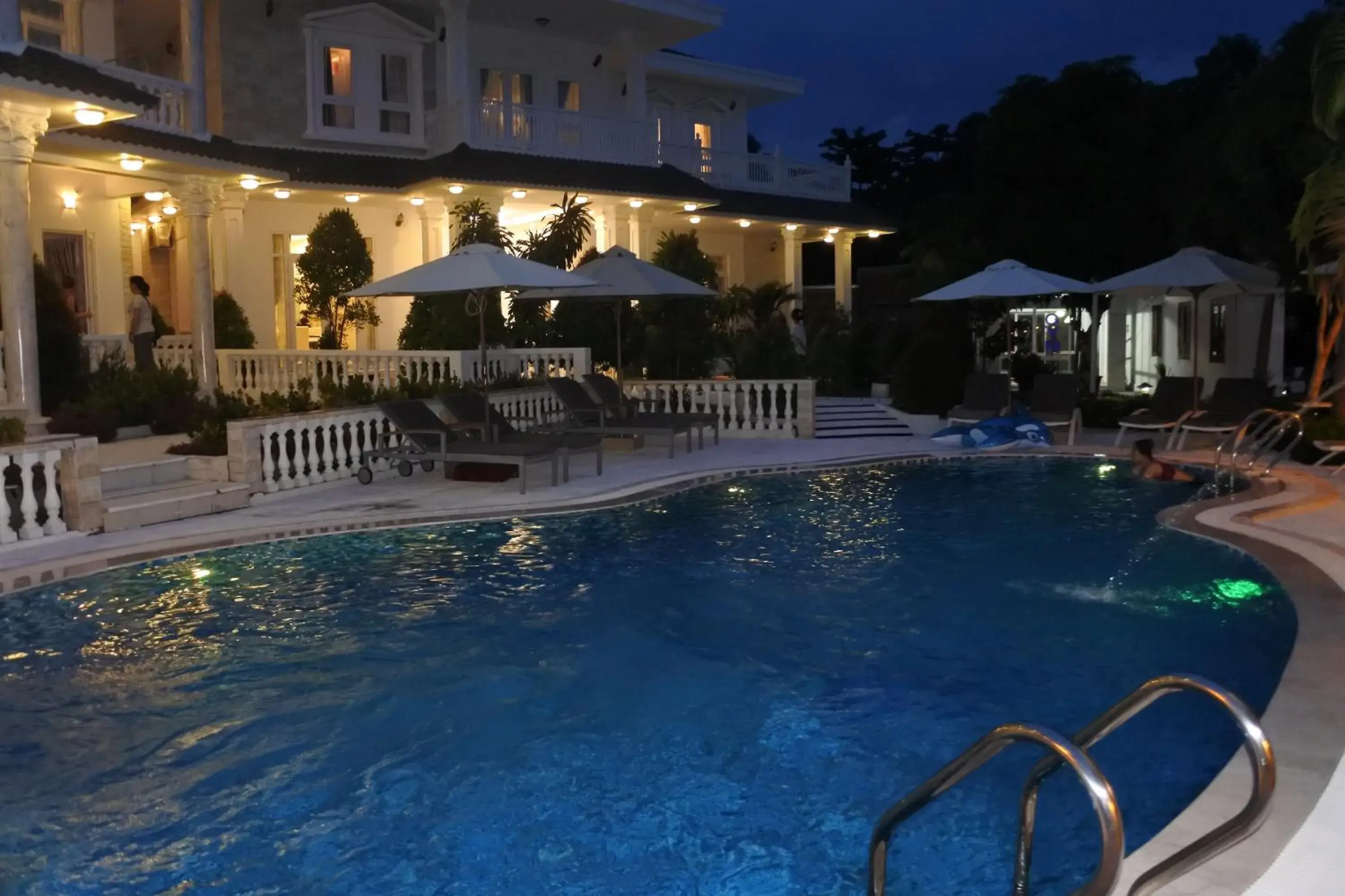 Night, Property Building in Godiva Villa Phu Quoc