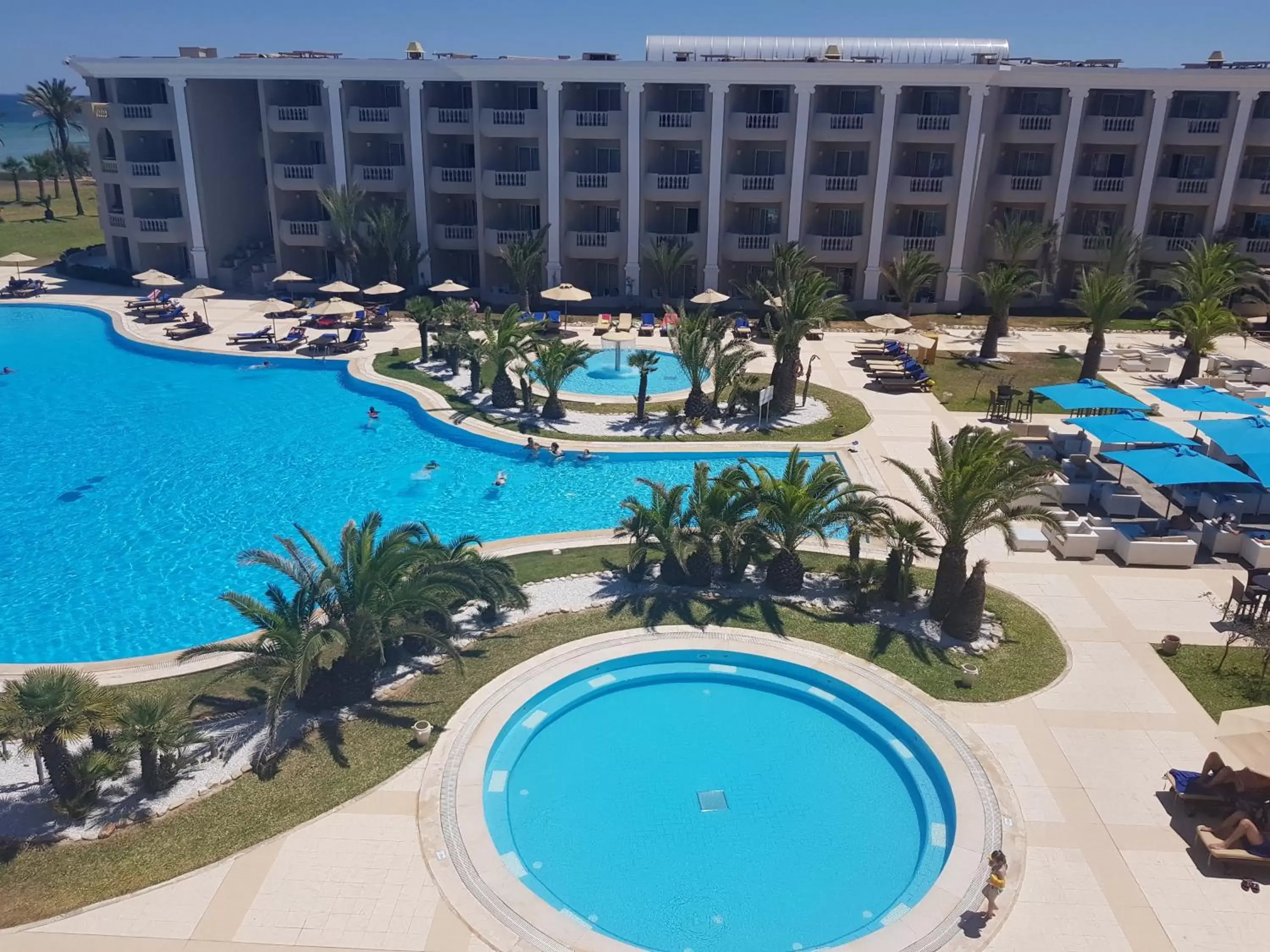 Pool View in Royal Thalassa Monastir