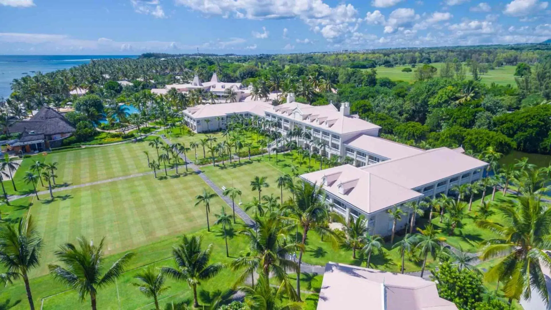 Bird's eye view, Bird's-eye View in Sugar Beach Mauritius